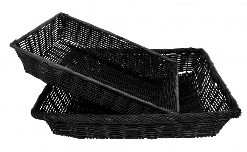 19 Black Deli Basket 31426 - Premium Stainless Steel Food Storage Container for Picnics, Parties & Kitchen Organization