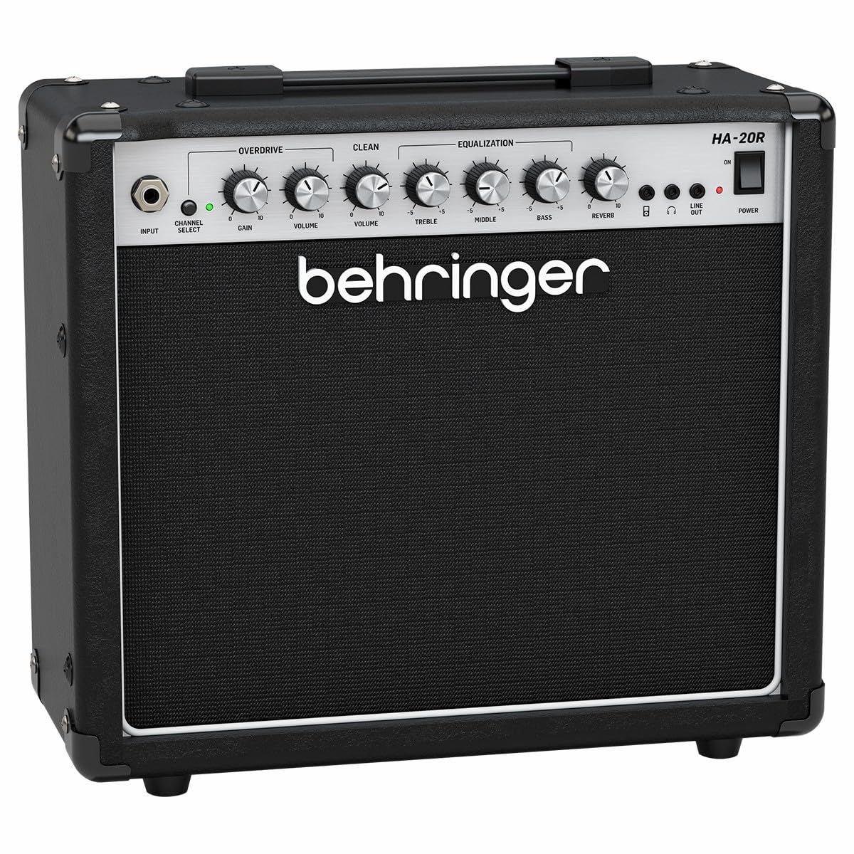 Behringer HA-20R 20 Watt Guitar Amplifier with 2 Independent Channels, VTC Tube Modeling, Reverb & Bugera 8