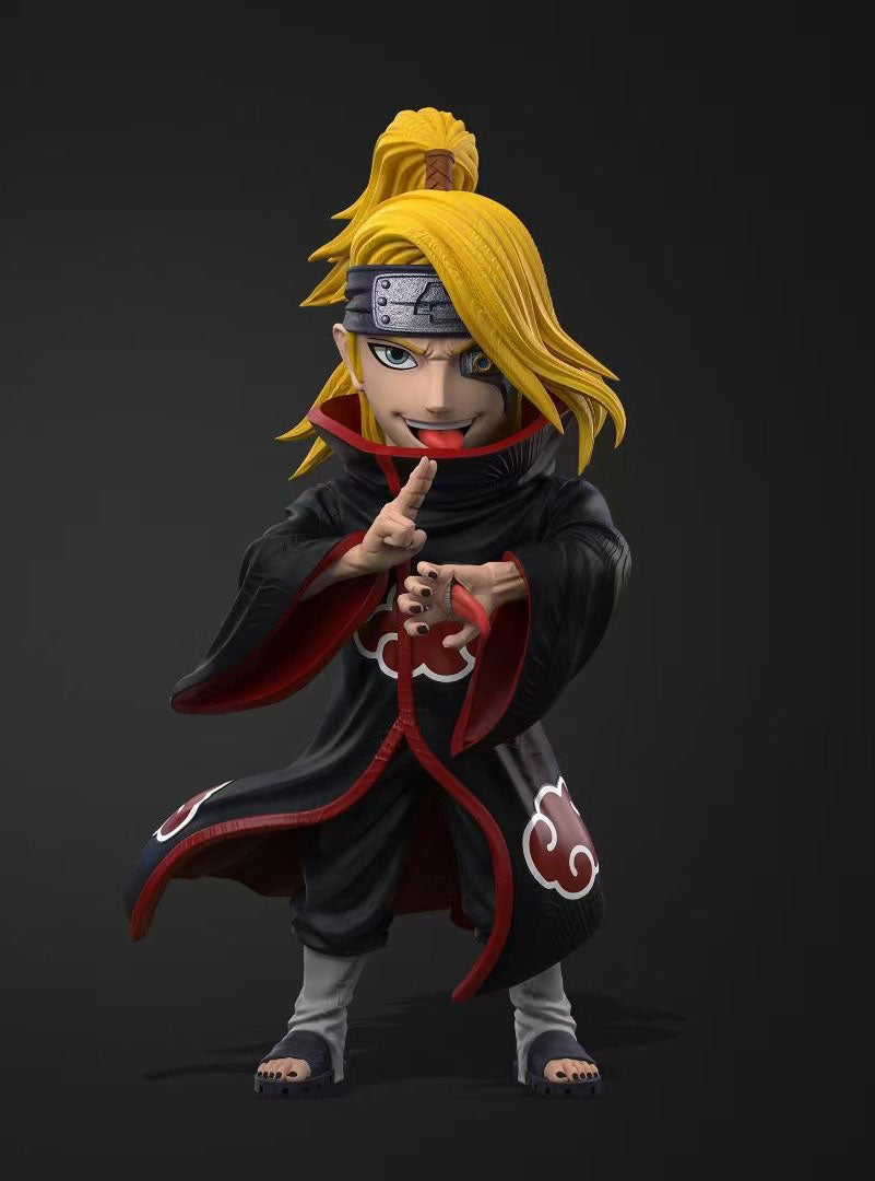 Akatsuki Forth Series Deidara & Tobi Anime Figures - Power Studio Naruto Shippuden Collectible Action Figures for Fans & Decor | Perfect for Display, Gifts, and Anime Collections