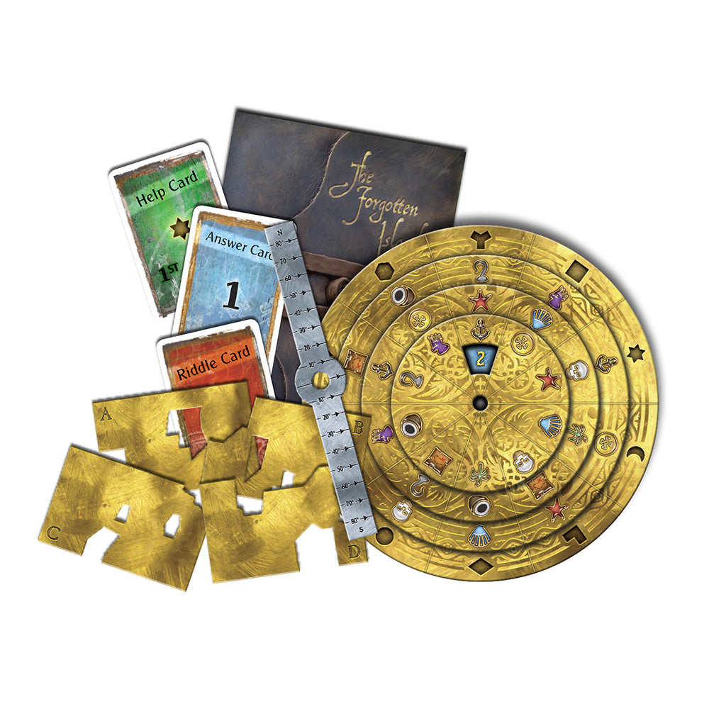 EXIT: The Forgotten Island - Escape Room Board Game | Adventure Puzzle for Adults & Teens | Perfect for Family Game Nights & Team Building Activities