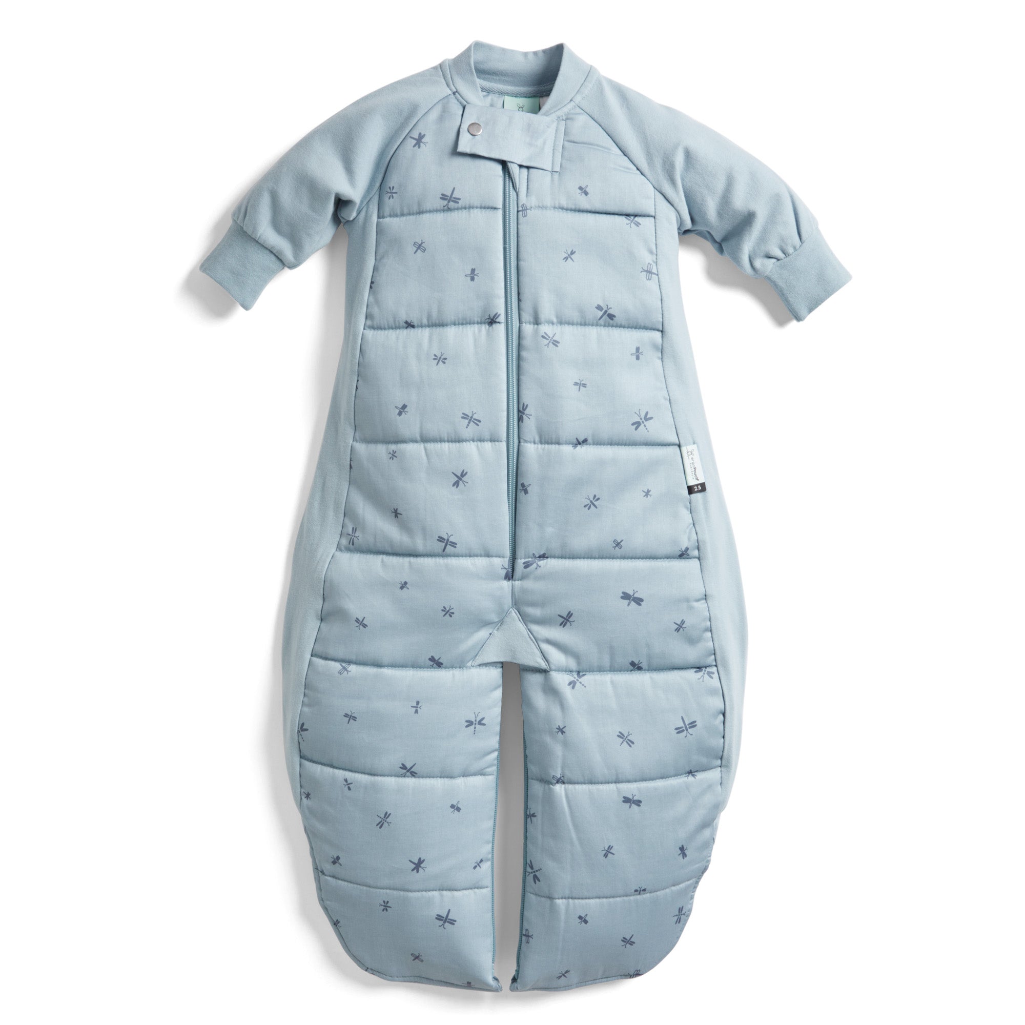 ergoPouch TOG 2.5 Baby Sleep Suit Bag - Soft & Breathable for Newborns & Infants - Dragonfly Print Design - Perfect for Nursery, Bedtime & Daytime Naps