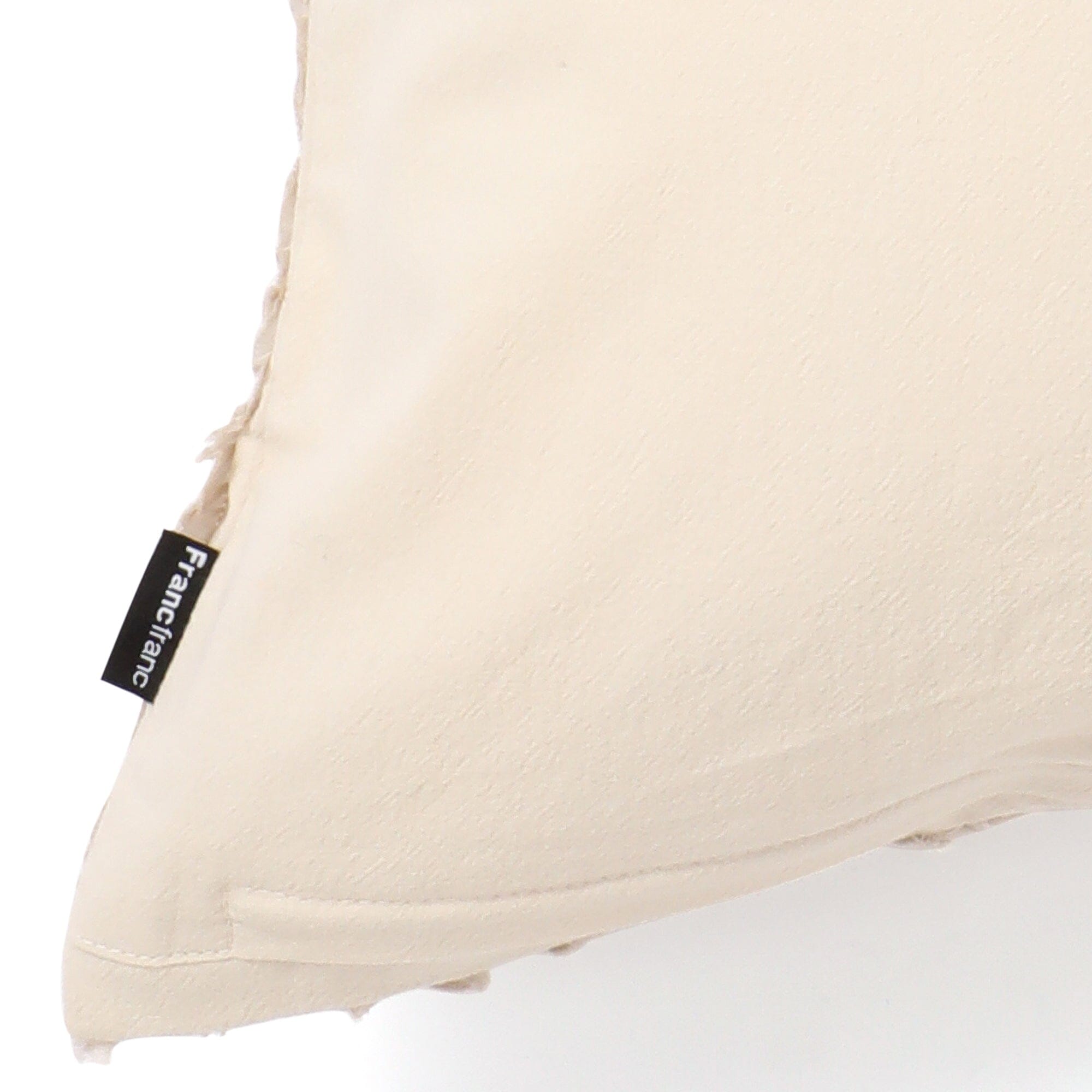 Gather Frill Cushion Cover 18x18 Inches Light Gray - Soft Decorative Pillow Case for Sofa, Bed, Living Room