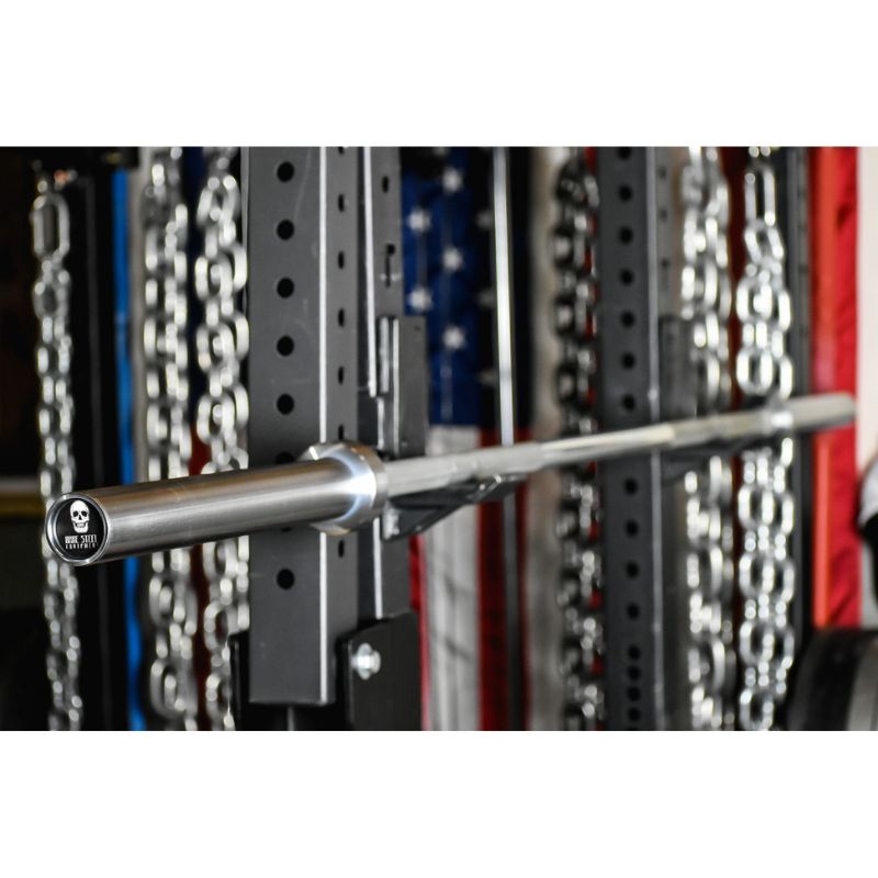 Bare Steel Equipment Stacked Barbell - Heavy Duty Olympic Weightlifting Bar for CrossFit, Powerlifting & Home Gym Workouts | Perfect for Strength Training & Fitness Enthusiasts