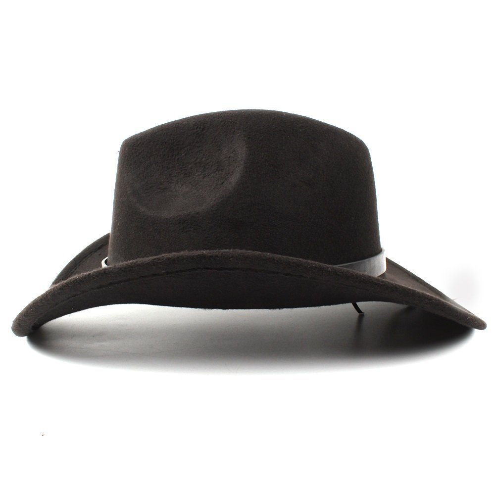 Stylish Western Cowboy Hat for Women & Men - Premium Felt Cowgirl Sombrero for Rodeo, Country Music Festivals & Outdoor Adventures