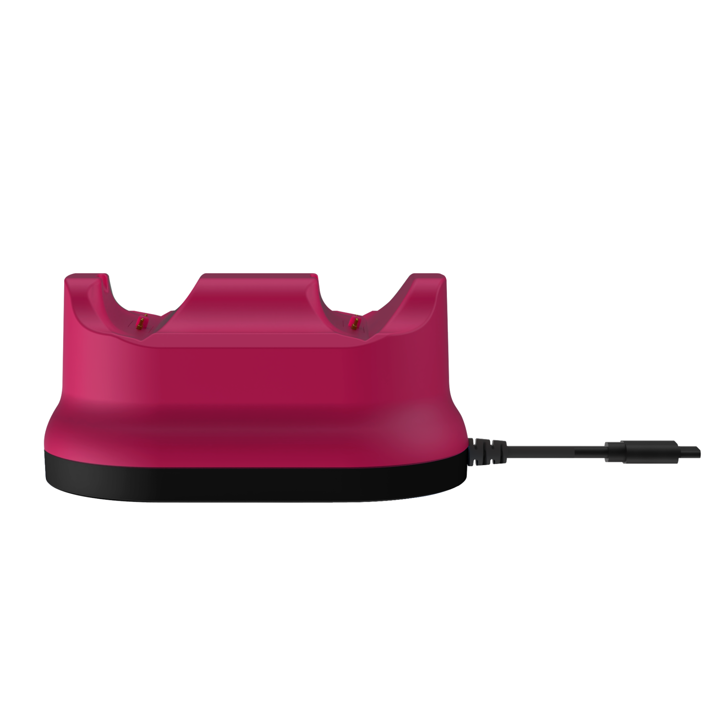 METAVOLT Dual Rapid Charger for PS5 Controller - Fast Charging Dock Station with LED Indicator, Scarlet Red - Perfect for Gaming Sessions & Multiplayer Setup