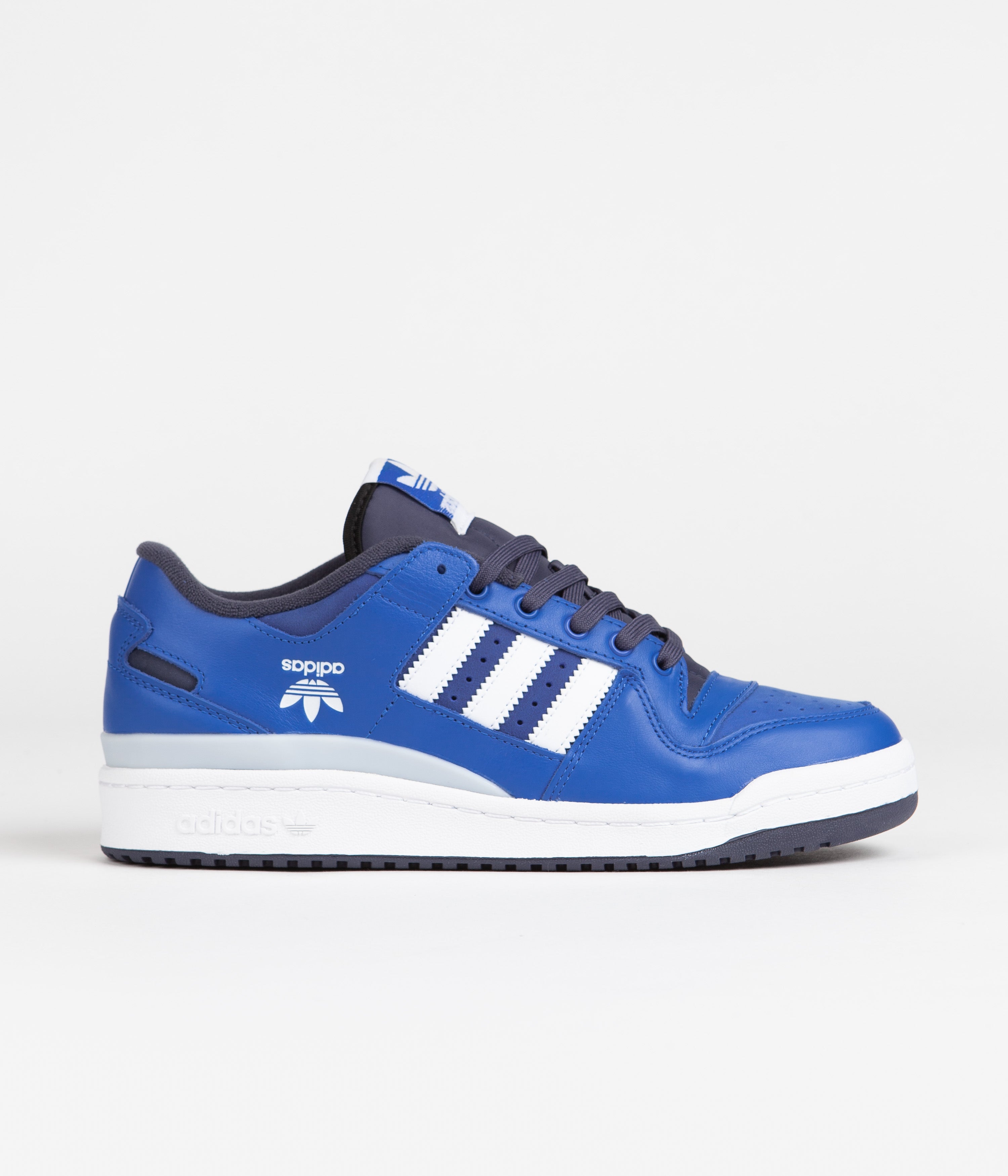 Adidas Forum 84 Low ADV Sneakers - Bluebird/FTWR White/Shadow Navy - Men's Casual Shoes for Streetwear & Everyday Wear
