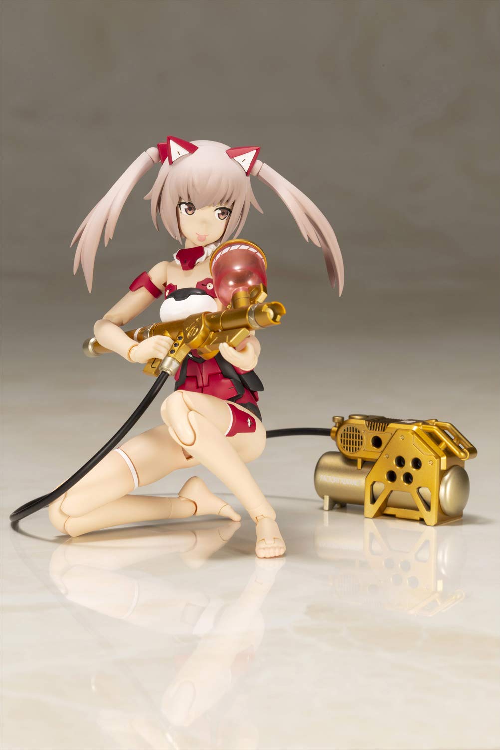 Frame Arms Girl - Kyukky Puffy Wonderland Blu-ray with Limited Anime Version Innocentia Plastic Model Kit - Japanese Edition | Collectible Anime Merchandise for Fans & Model Builders