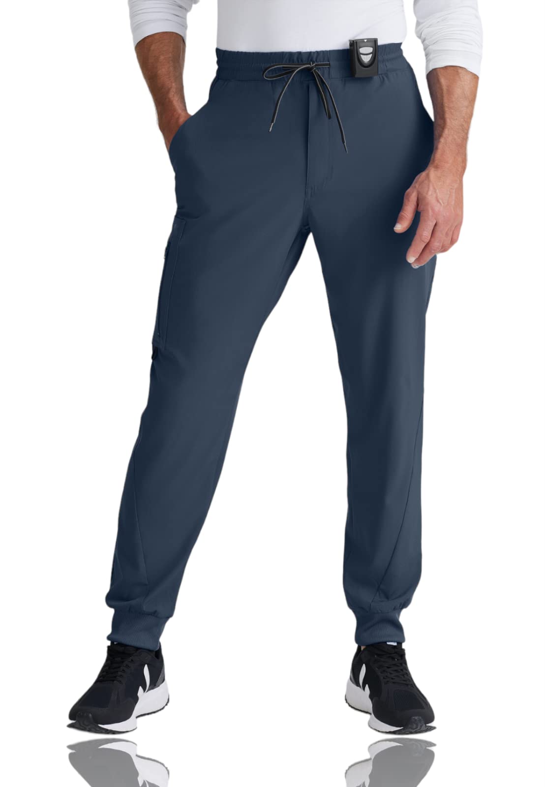 BARCO One Vortex Scrub Jogger Pants for Men - Eco-Friendly Stretch Fabric, Wrinkle-Resistant, Comfort Fit Elastic Waist | Perfect for Medical Professionals, Nurses & Healthcare Workers