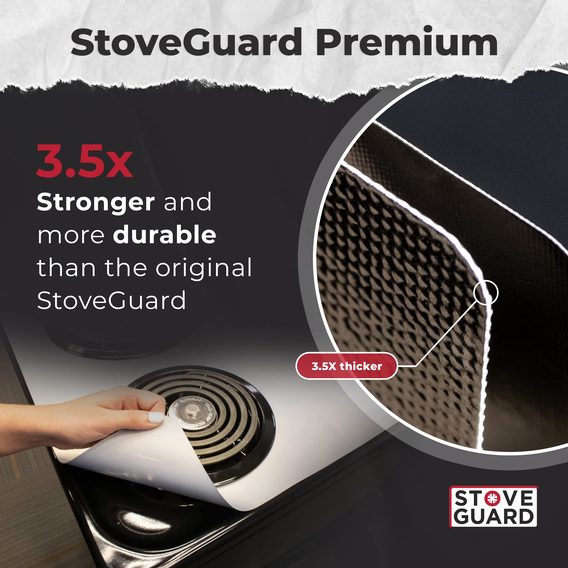 Premium Stove Cover for Gas Stove Top - Heavy-Duty 6x Thicker Furrion RV Range Cover, USA-Made & Custom Designed for Precision Fit | Perfect for RV Kitchens, Camping & Outdoor Cooking
