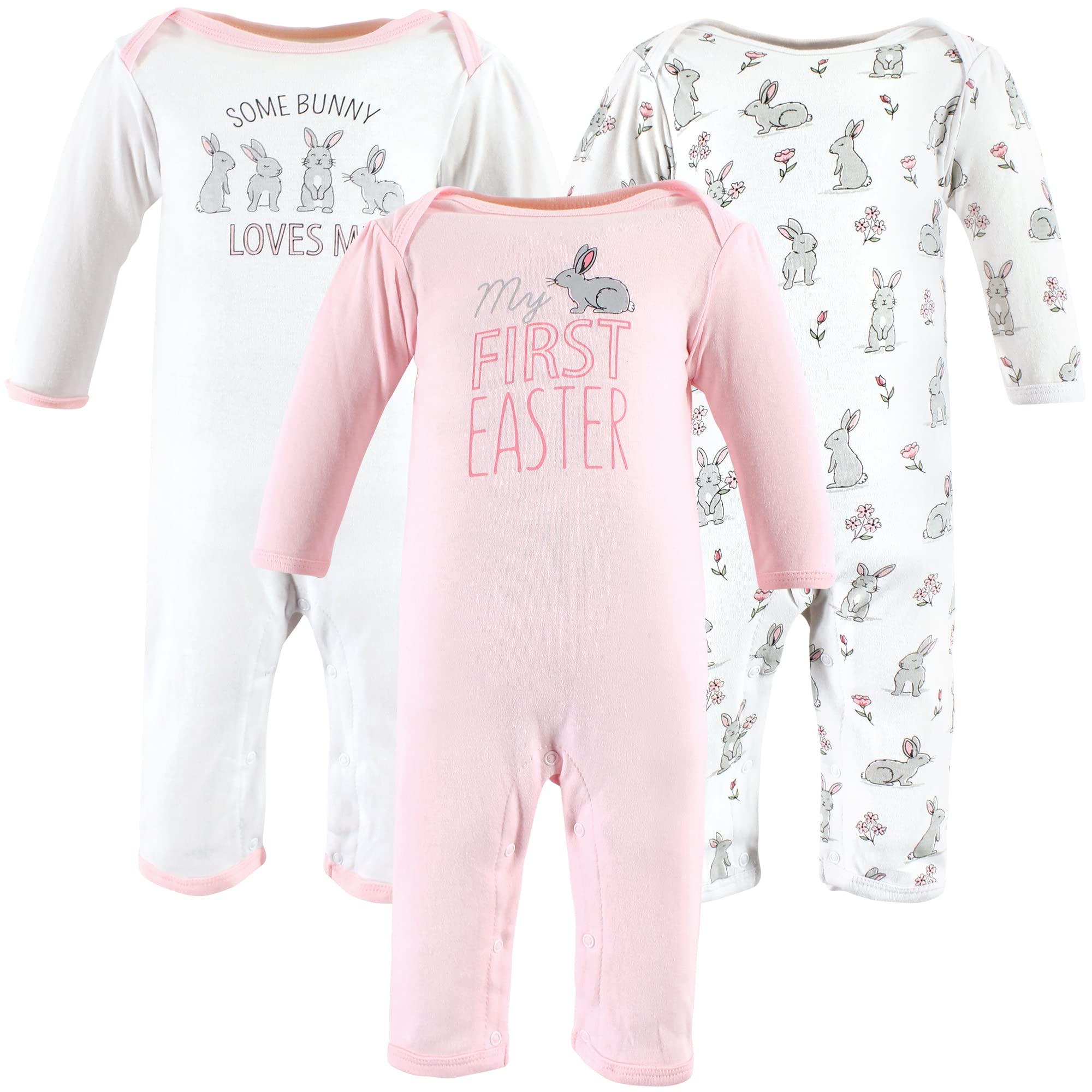 Hudson Baby Unisex Cotton Coveralls for Infants & Toddlers - Soft & Comfortable Baby Romper for Playtime, Daycare & Everyday Wear