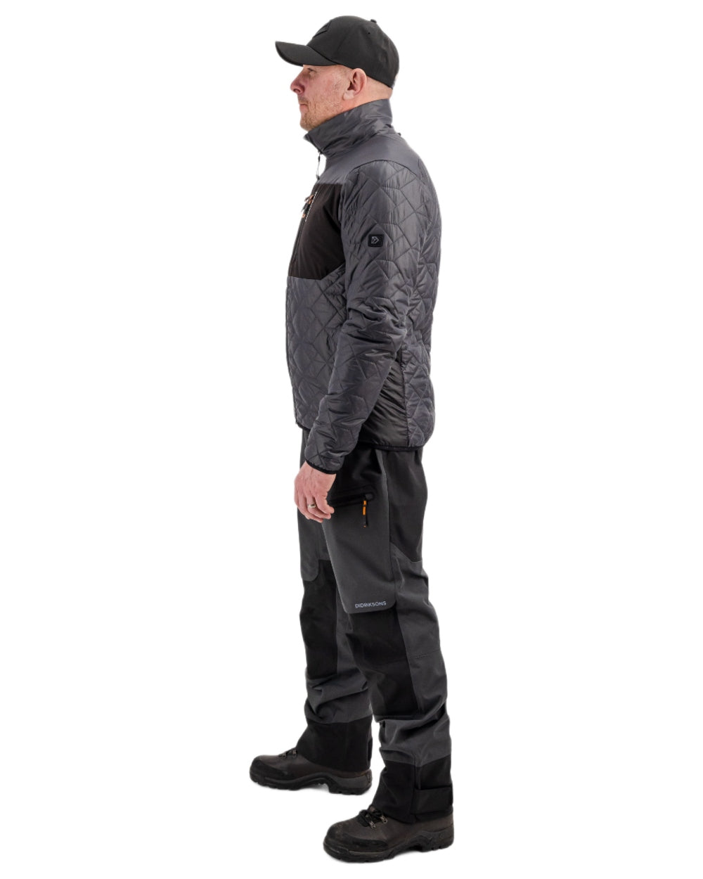 Didriksons Men's Fegen Jacket - Waterproof Windproof Outdoor Jacket for Hiking, Camping & Everyday Wear