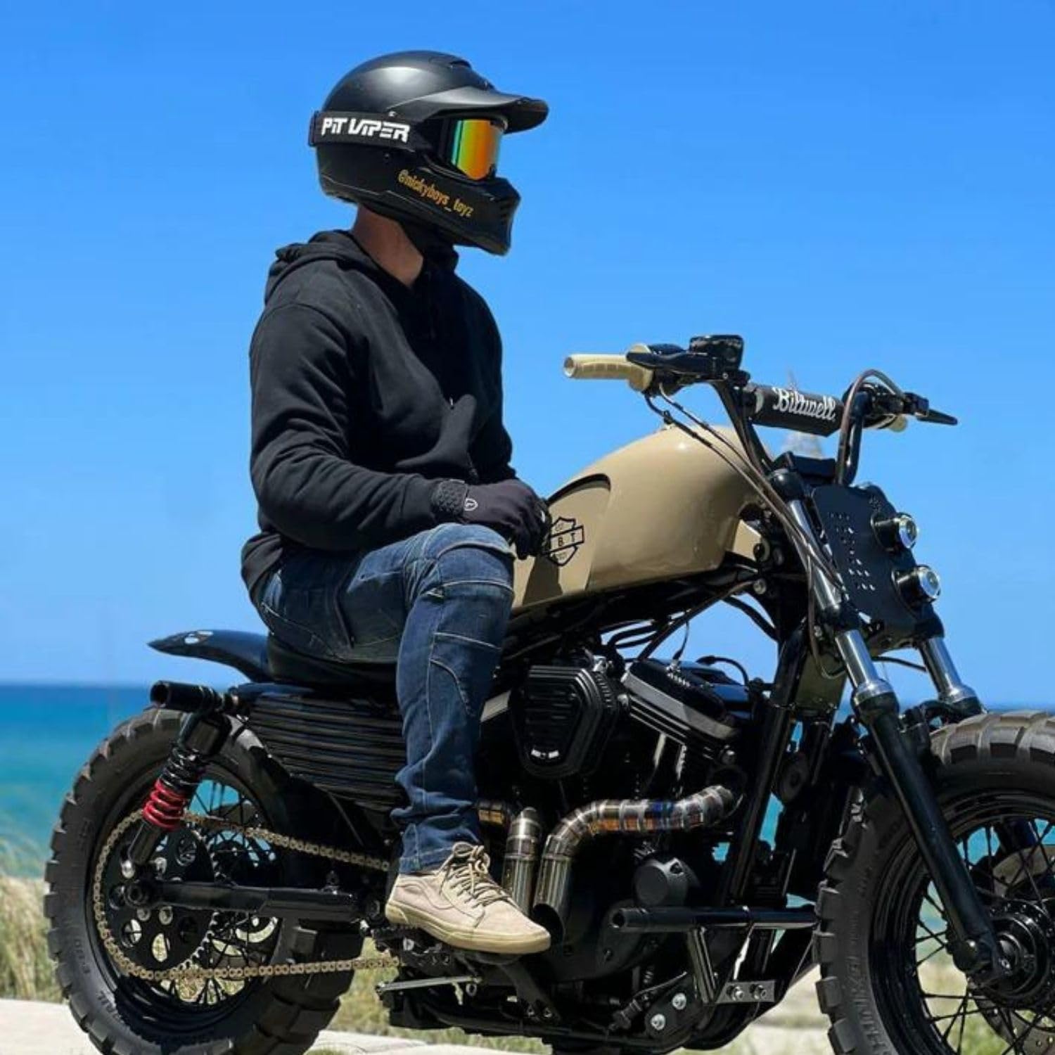 NBT Aramid Lined Motorcycle Hoodie with CE Armor Pockets - Kevlar Reinforced Riding Jacket for Men & Women - Durable Stitching for Safety - Perfect for Street Biking, Commuting & Urban Motorcycle Adventures