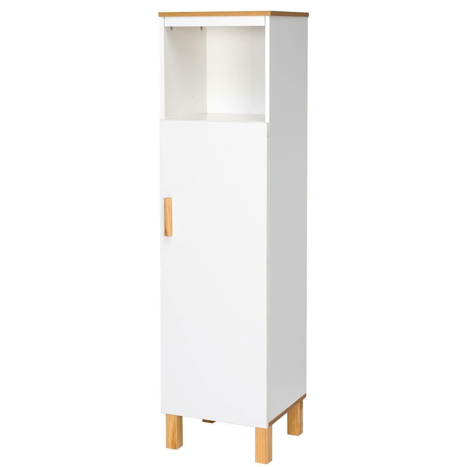 Small Bathroom Cabinet - Wall Mounted Storage Organizer for Bathroom, Kitchen, Pantry & Laundry | Space-Saving Home Organization Solution | Perfect for Toiletries, Spices, Cleaning Supplies & More