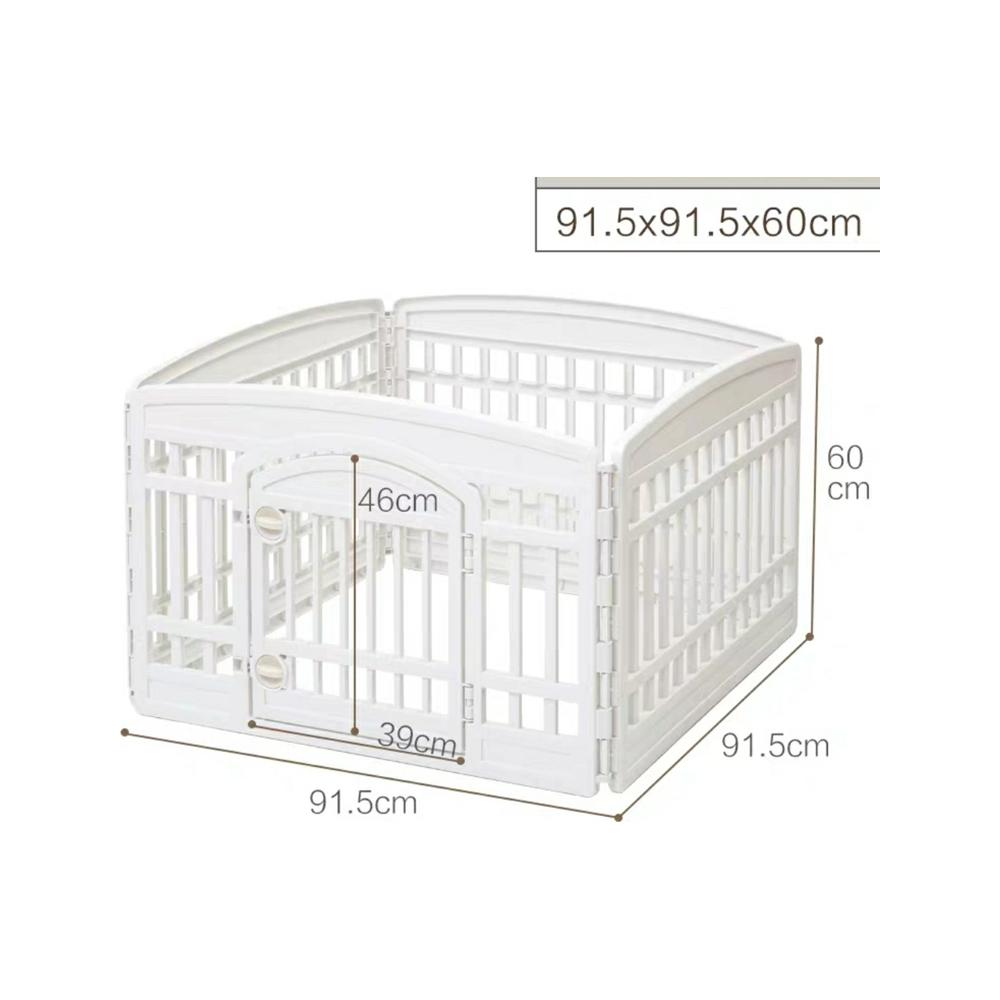 CI 604EWD Large Pet Playpen for Dogs & Puppies - Indoor/Outdoor Portable Fence for Training, Playtime & Safe Containment