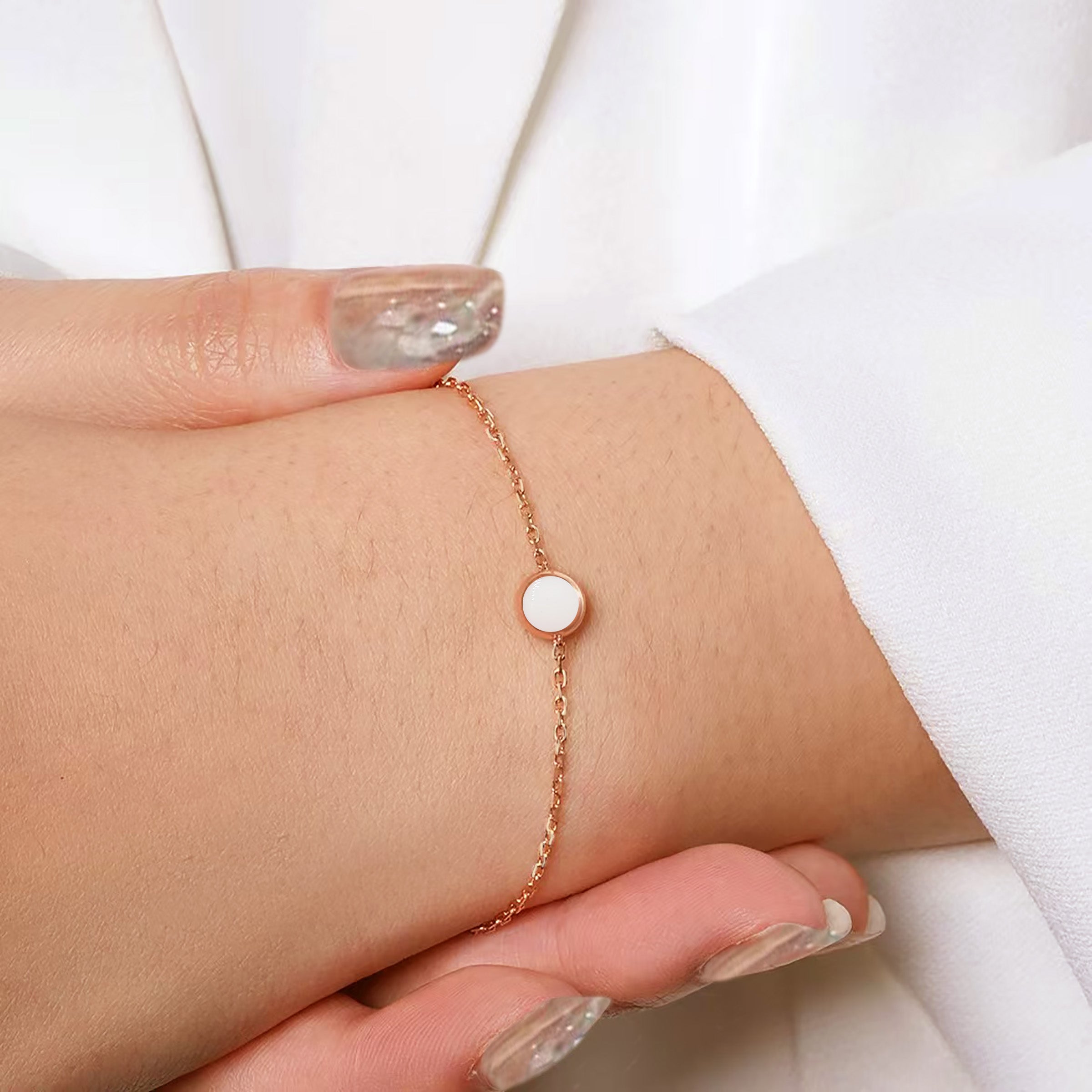 Circle Grace Breast Milk Keepsake Bracelet - Memorial Jewelry for Breastfeeding Moms - Perfect for New Mothers, Baby Showers & Cherished Memories