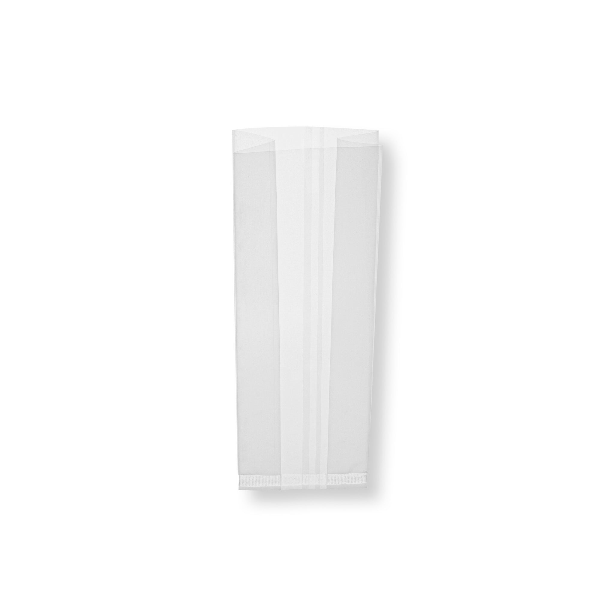 Clear Plastic Gusset Bags - High Clarity, Heat Sealable, 3.5