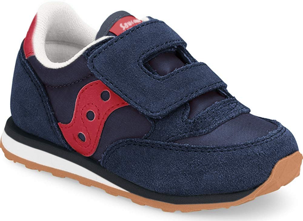 Saucony Unisex-Child Jazz Hook & Loop Sneakers - Lightweight Baby Shoes for Toddlers & Kids - Perfect for School, Playtime & Everyday Wear