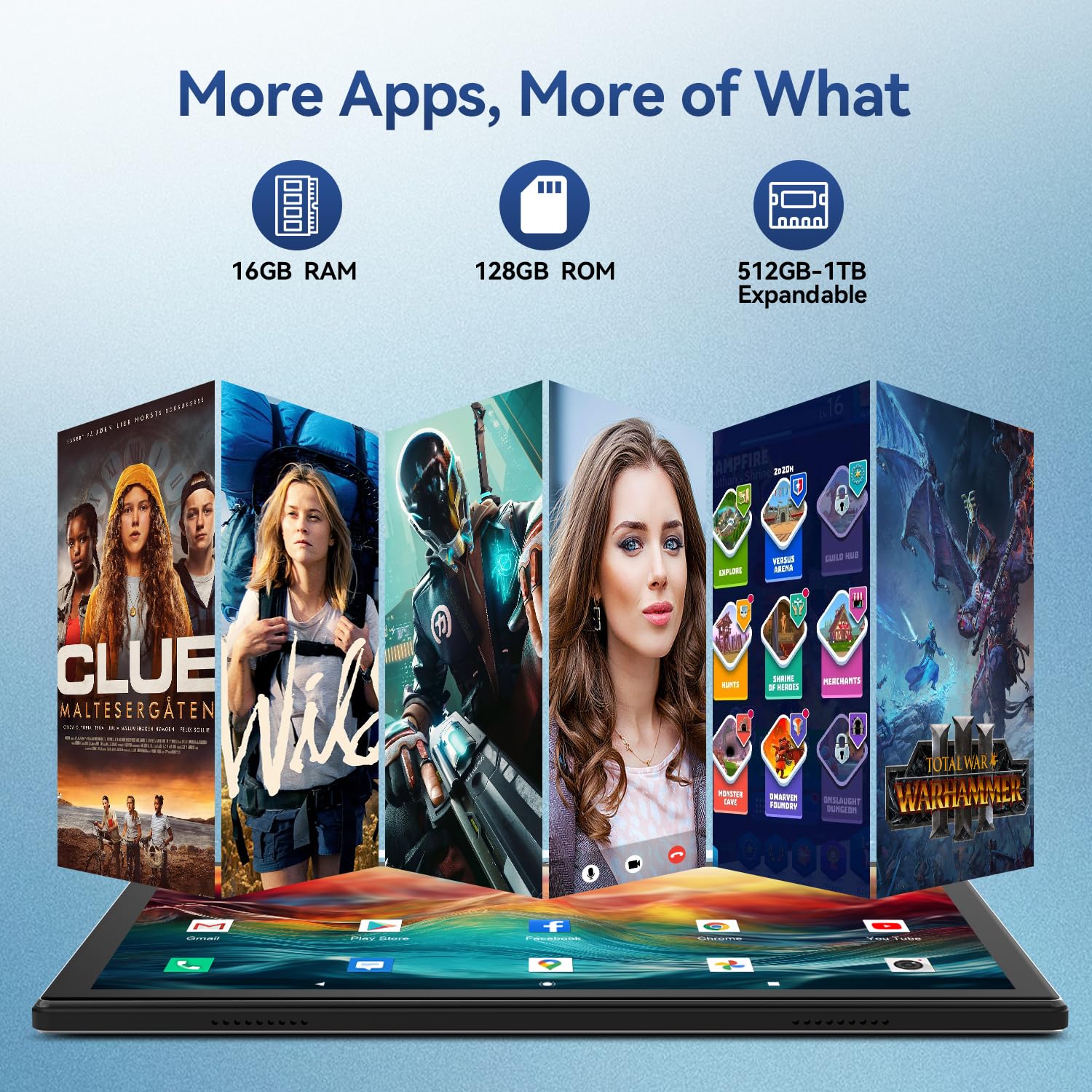 2024 Upgraded Android 13 Tablet - 10 Inch Octa-Core Processor, 128GB ROM + 16GB (8+8 Expandable) RAM, 5G WiFi & Bluetooth, 13MP Dual Camera, GPS Support - Perfect for Work, Study, and Entertainment