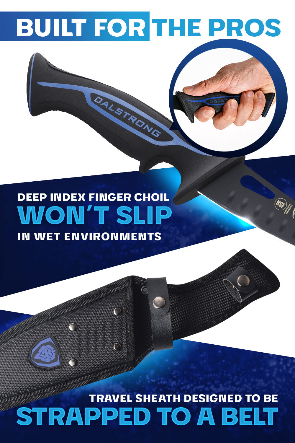 Premium Dalstrong Curved Boning Knife 6