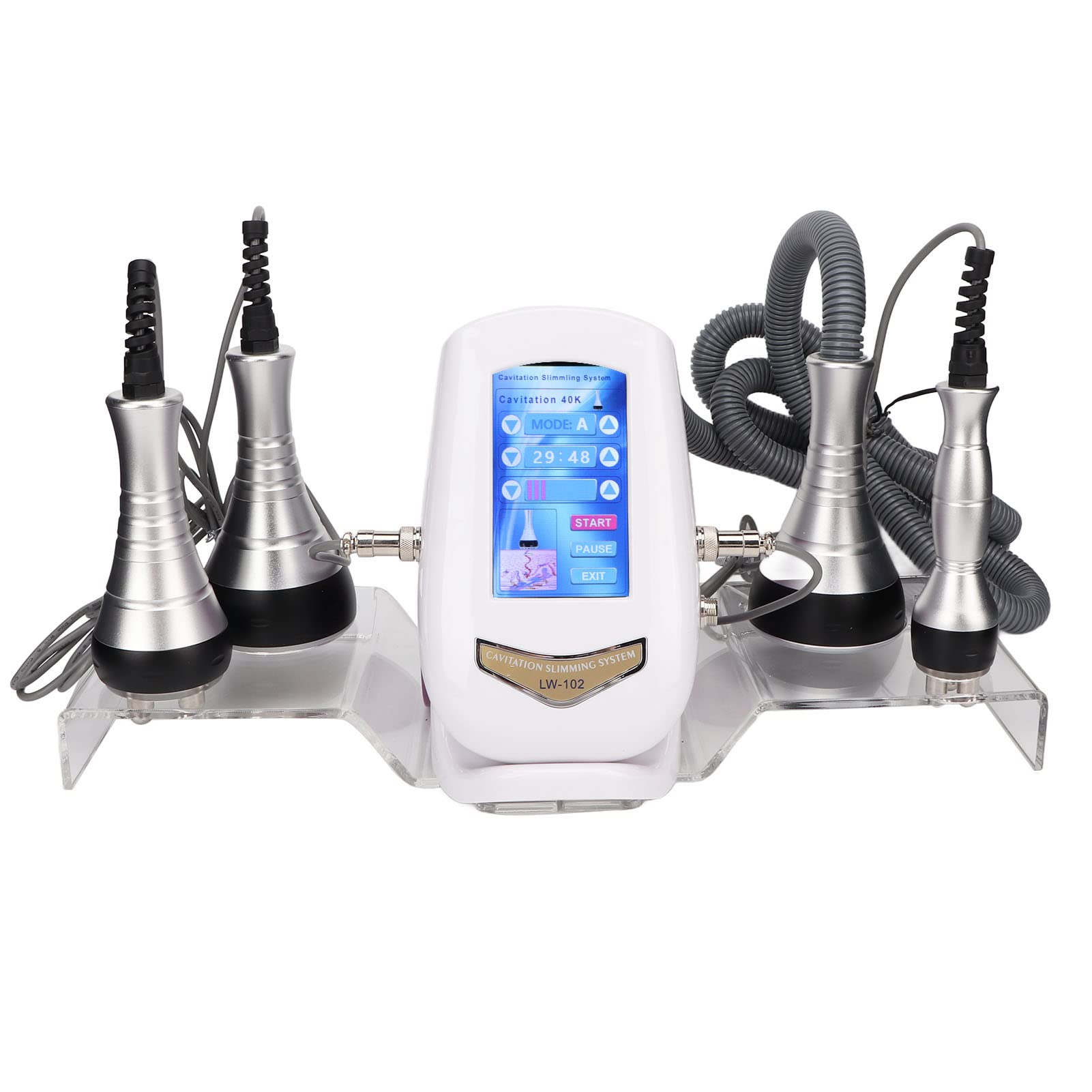5 in 1 40K RF Cavitation Machine for Body Slimming & Sculpting - Skin Tightening, Fat Burning & Rejuvenation | Home & Professional Spa Use