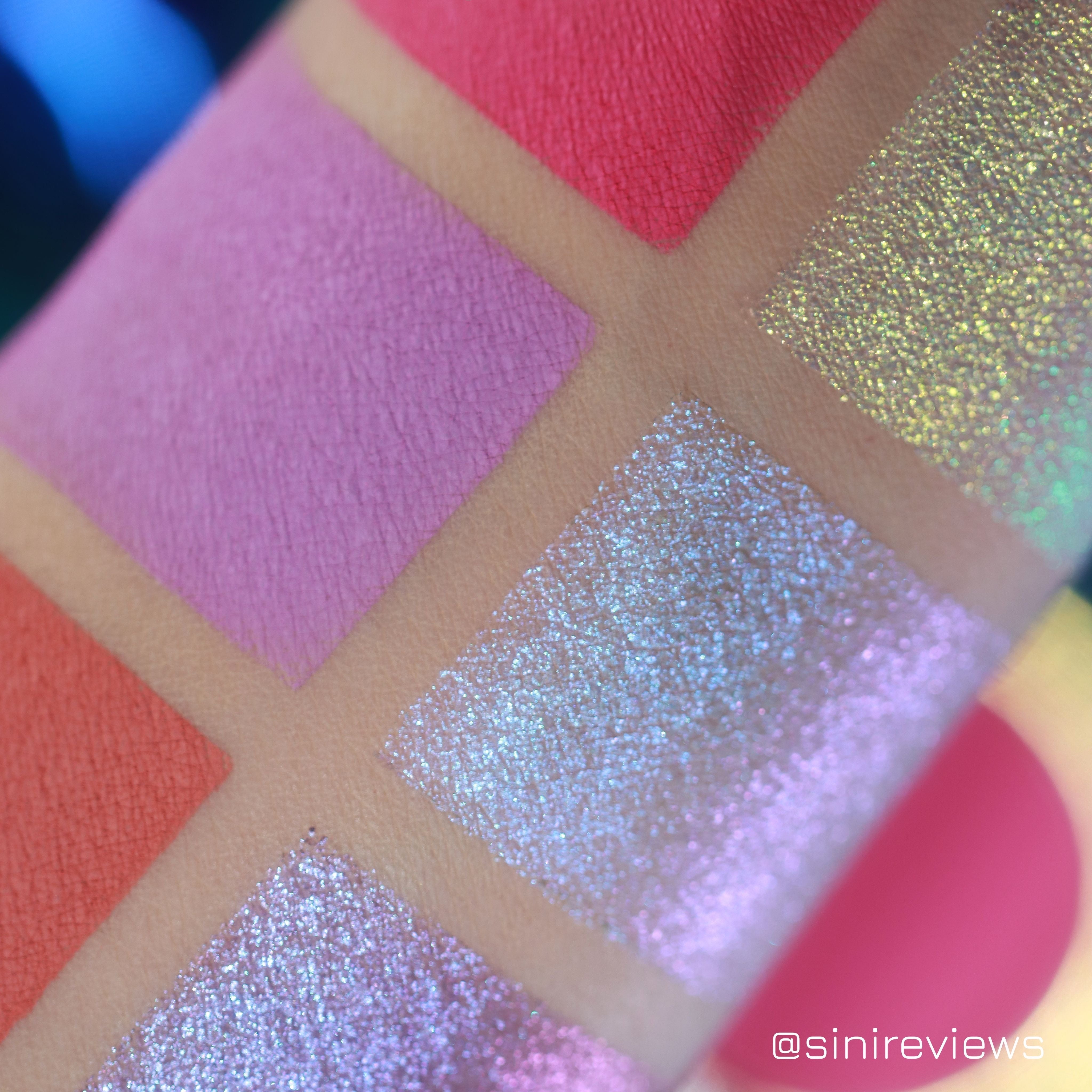Mermaid Magic Face Palette - Highlighter & Blush Makeup Set for Glowing Skin | Perfect for Parties, Date Nights & Special Occasions