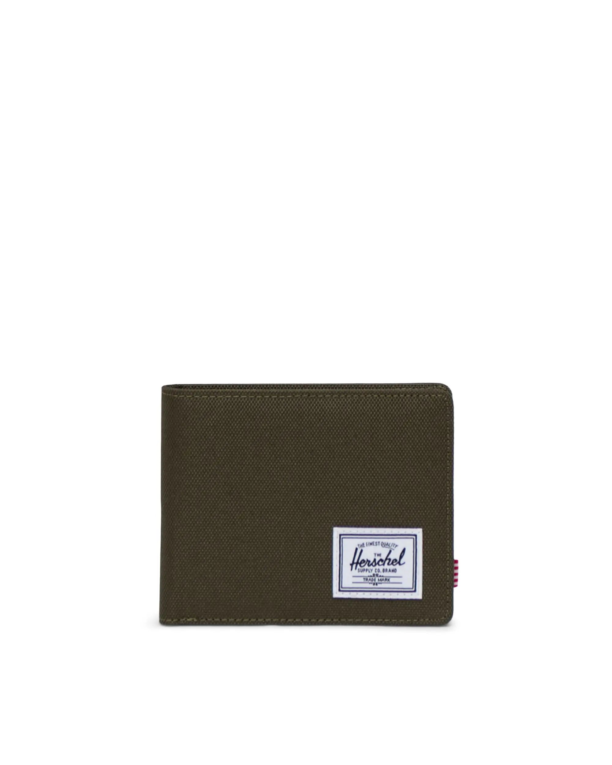 Herschel Roy Coin Wallet - Slim RFID Blocking Card Holder for Men & Women | Ivy Green | Perfect for Travel, Daily Use & Minimalist Lifestyle