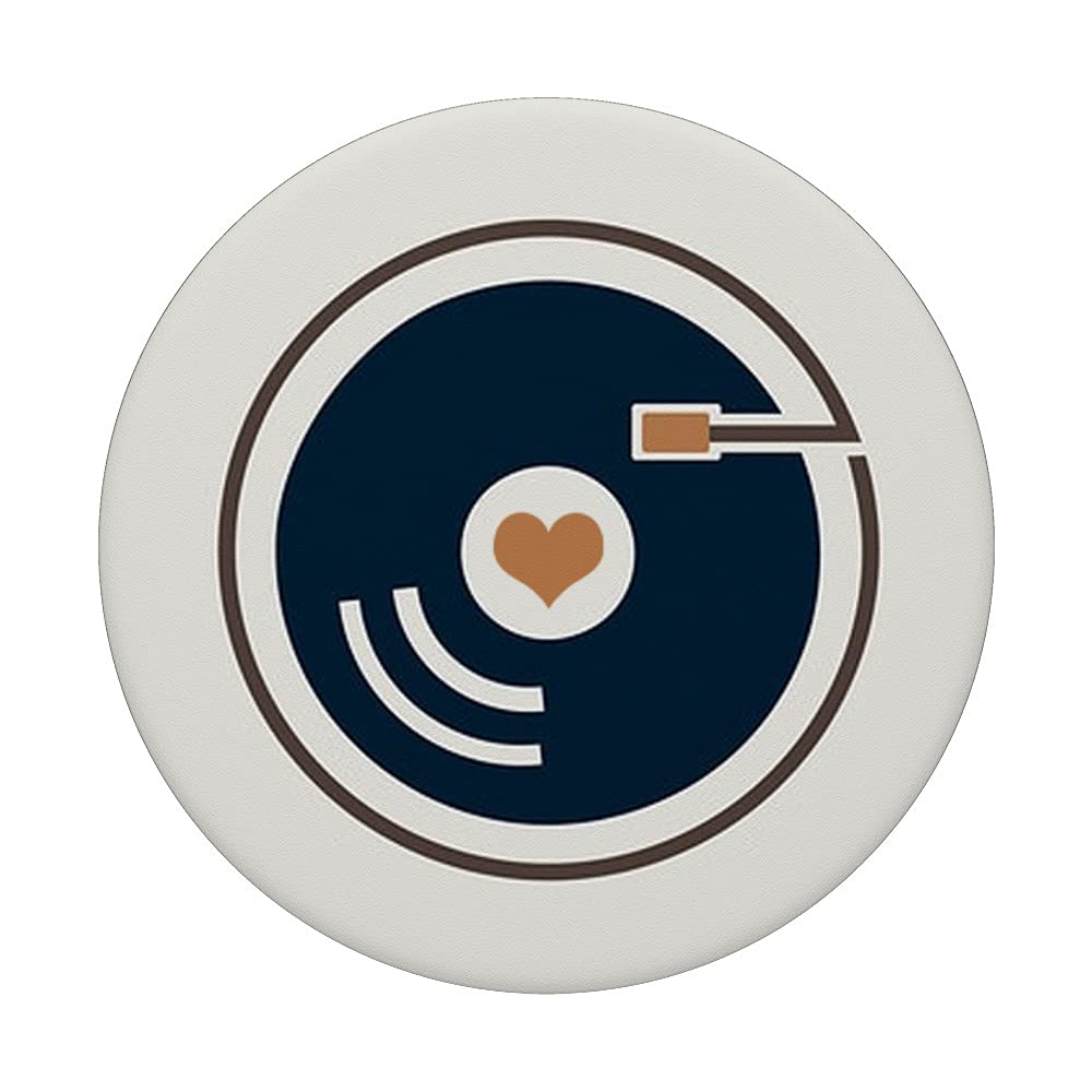 Best Vinyl Record Player PopSockets - Swappable PopGrip for Music Lovers - Perfect for Vinyl Enthusiasts & Turntable Users