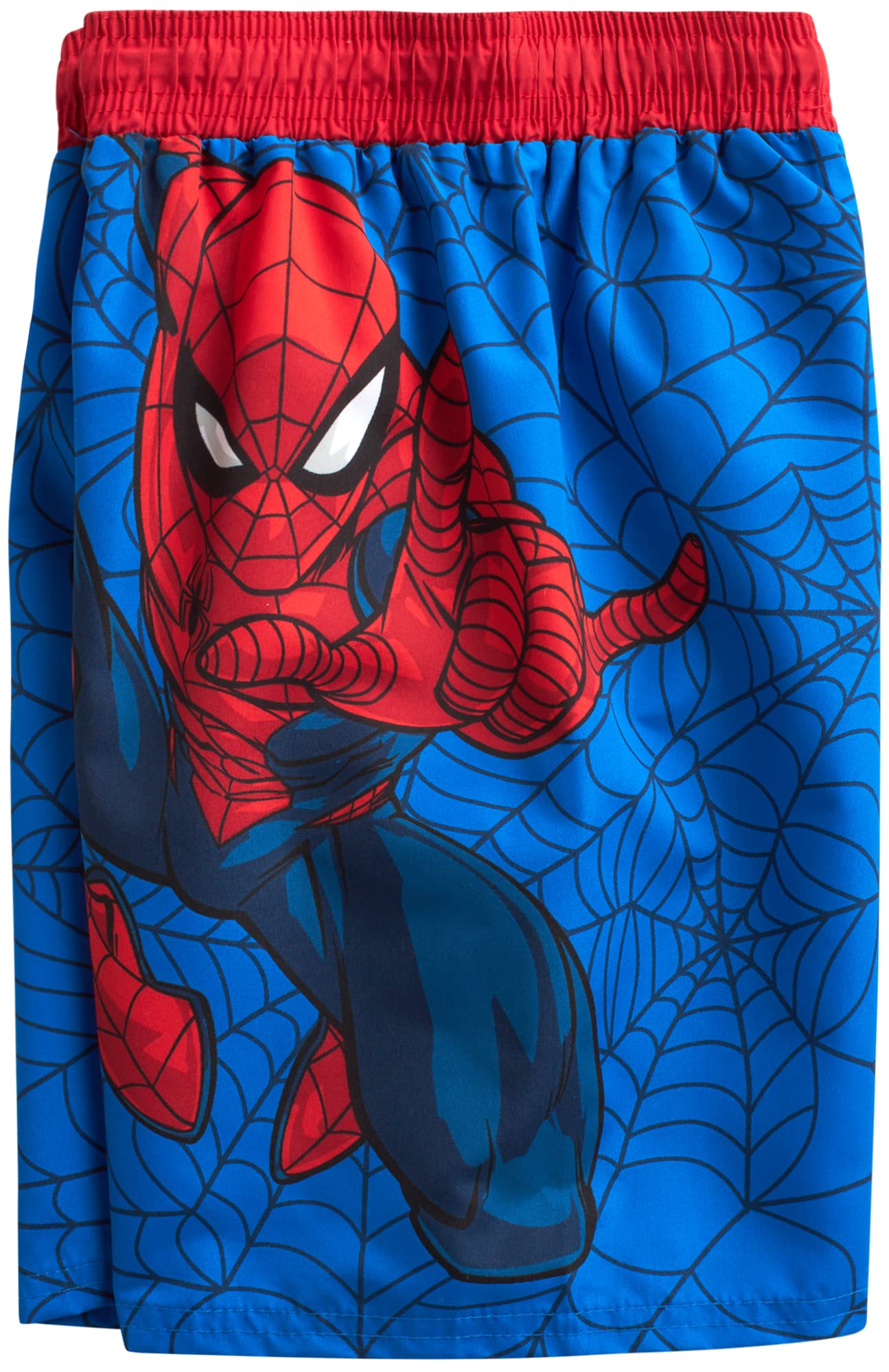 **Marvel Avengers Boys' Swim Trunks - Spider-Man, Captain America, Hulk, UPF 50+ Quick Dry Swim Shorts for Kids (2T-12) - Perfect for Pool, Beach & Summer Water Play**