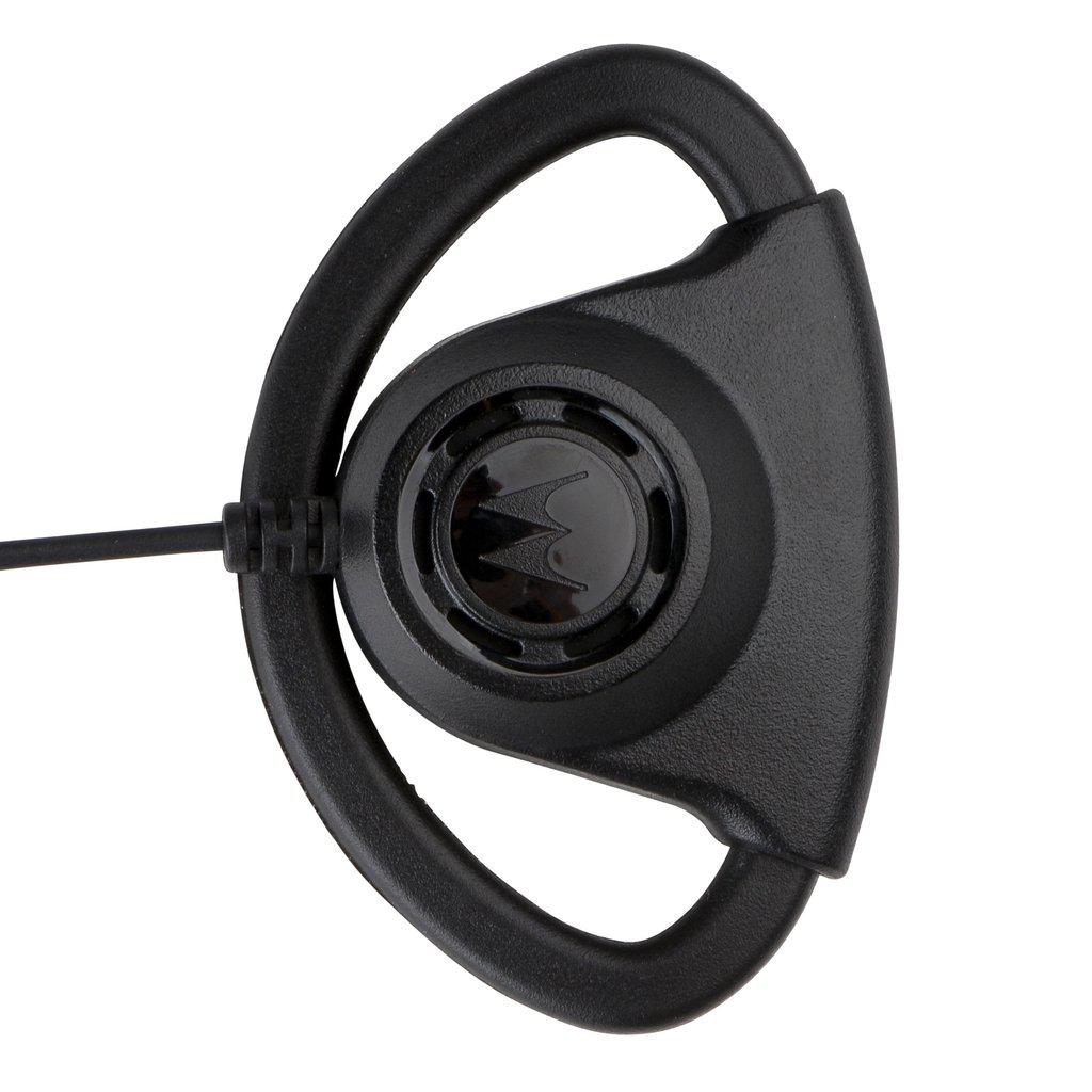 Motorola PMLN6757 Adjustable D-Style Earpiece - Lightweight Hands-Free Headset for Clear Calls | Perfect for Truck Drivers, Customer Service & Office Professionals