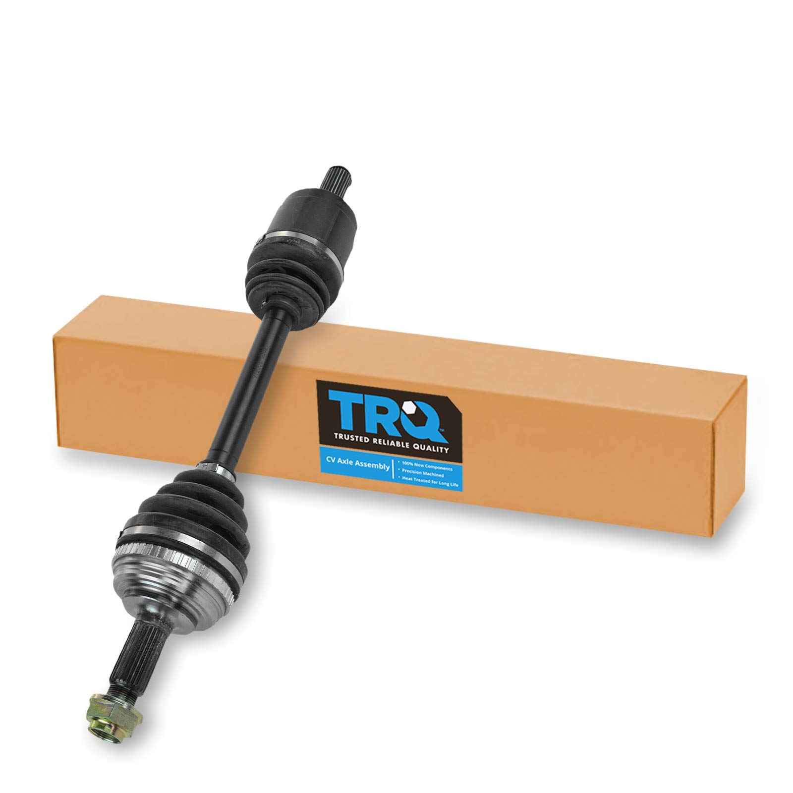 TRQ Front Left Outer CV Axle Shaft Assembly - Compatible with 1990-1993 Honda Accord - Perfect for Smooth Drives & Off-Road Adventures