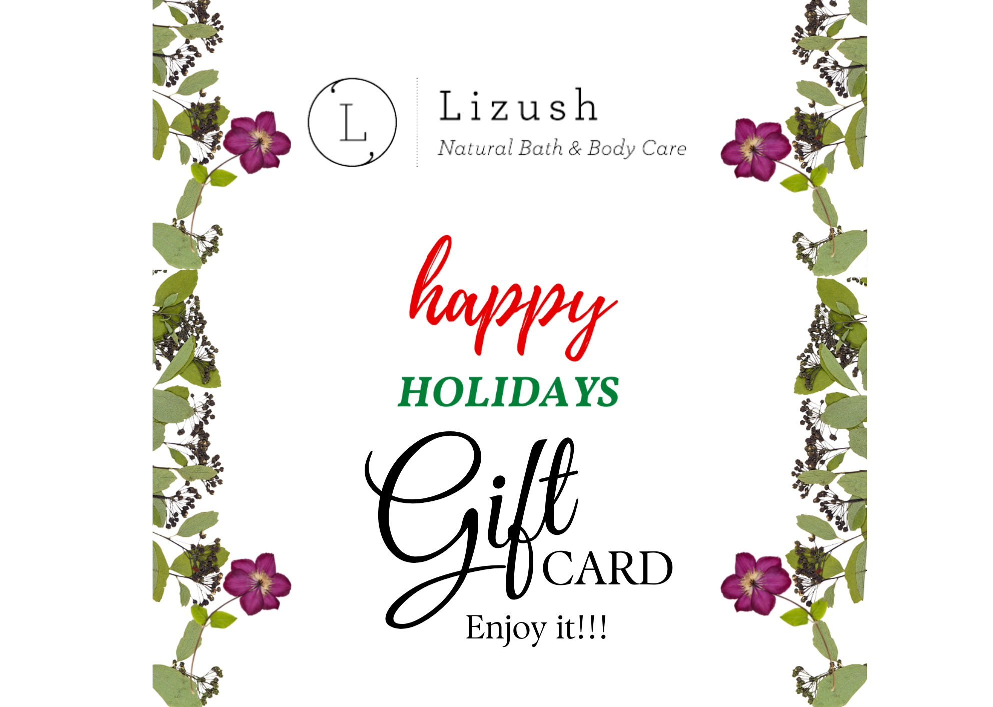 Electronic Gift Card - Perfect for Birthdays, Holidays & Special Occasions | Digital Gift Card for Any Celebration