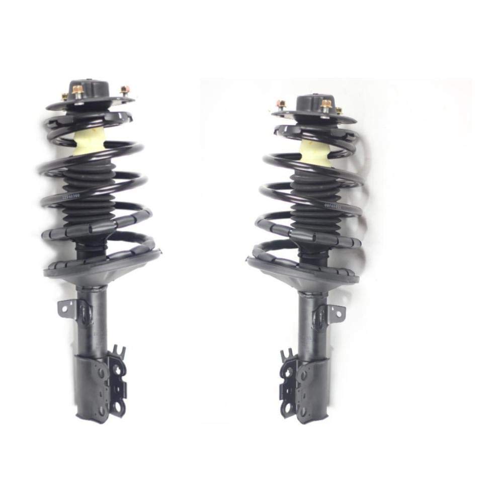 Pair of Front Left & Right Complete Strut & Spring Shock Absorbers - Compatible with 1997-2003 Toyota Avalon, 1997-2001 Toyota Camry 6 Cylinder, 1999-2003 Toyota Solara 6 Cylinder | V-Supplies | Smooth Ride & Enhanced Suspension for Daily Commute & Road Trips