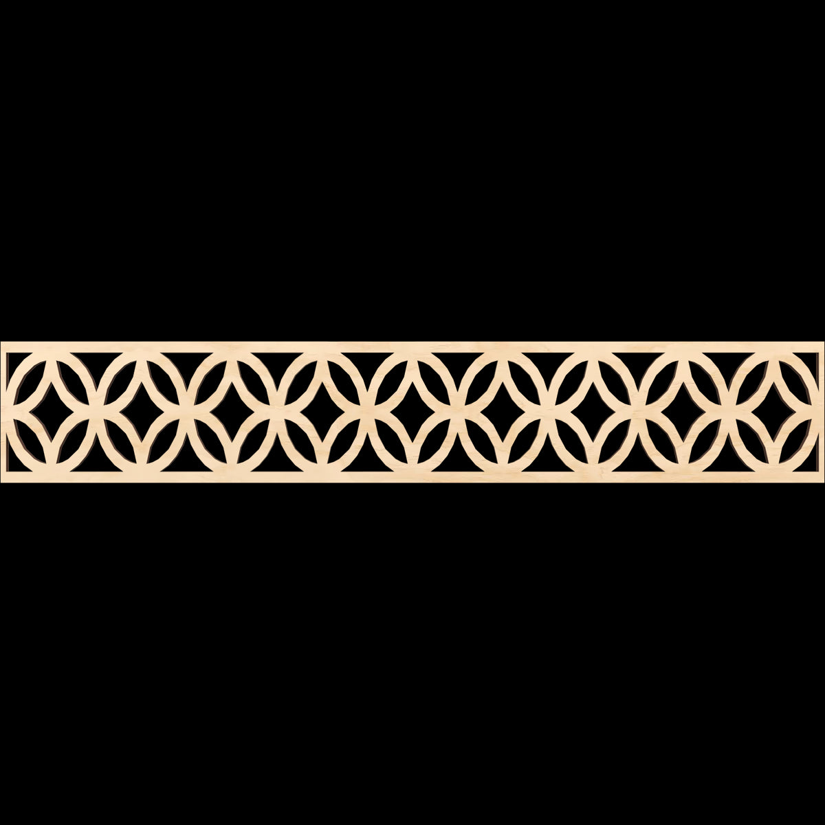 Crosby Fretwork Moulding - Decorative Wood Trim for Home & Furniture DIY Projects | Perfect for Wall Paneling, Cabinets, and Interior Design