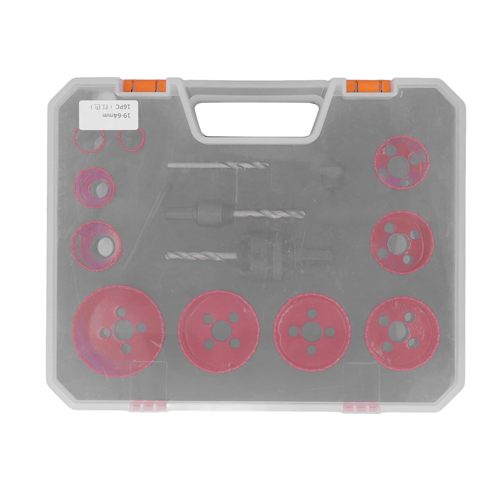 Premium HSS Hole Saw Kit for Metal & Wood - High Speed Steel Drill Bit Set (0.7in to 2.5in) - Professional Metal Cutting Tools for DIY, Construction & Plumbing Projects