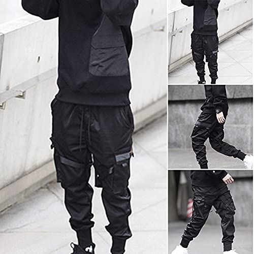 VALINK Men's Fashion Multi-Pocket Cargo Joggers - Casual Harem Sweatpants for Hip Hop Style | Perfect for Streetwear, Gym, and Lounge Wear