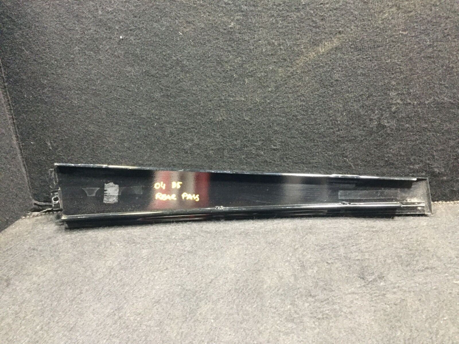 VW Passat Sedan Rear Right Passenger Exterior Door Pillar Trim OEM D23 - Perfect for Car Restoration & Replacement Parts