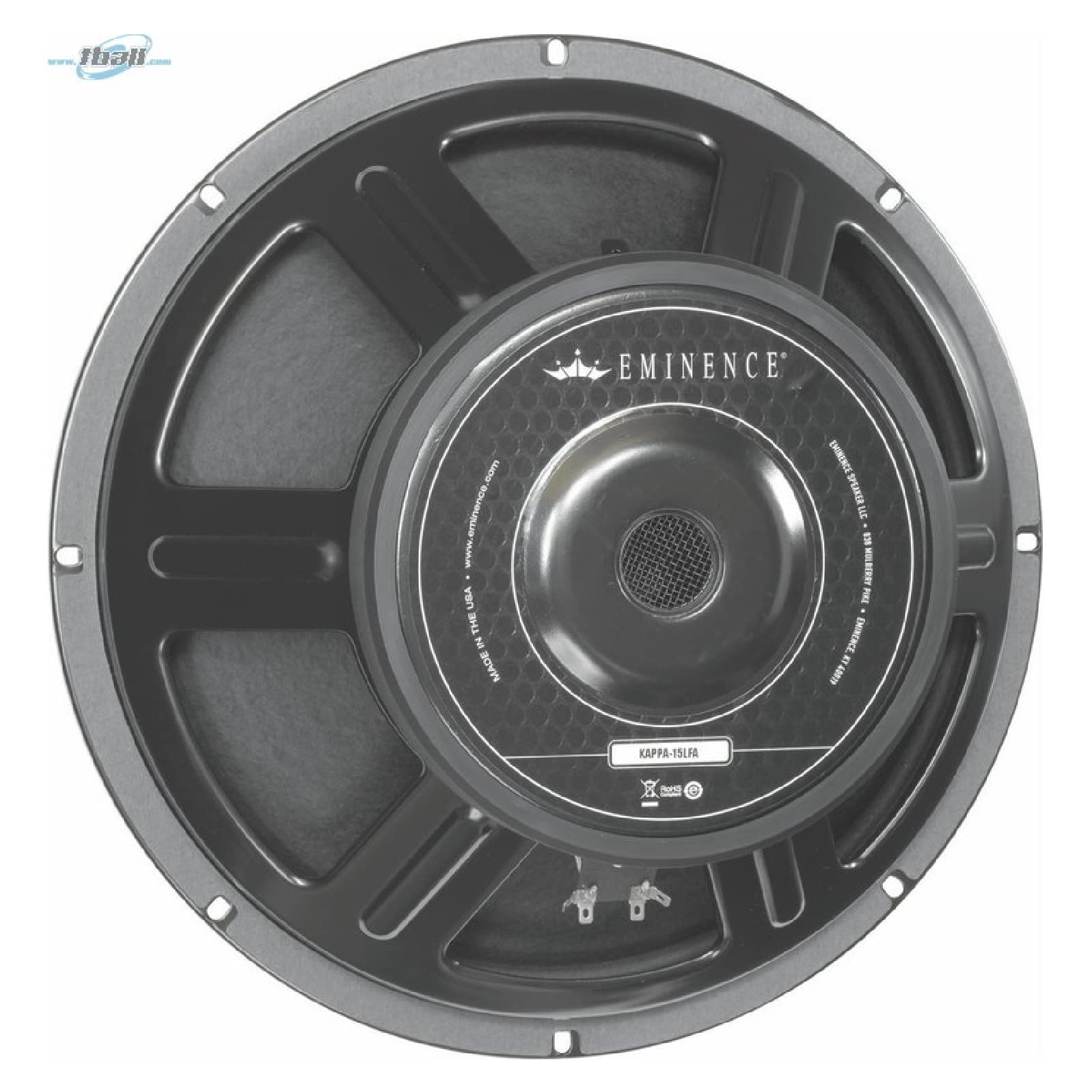 Eminence Kappa-15LFA 15 Inch 600W 8 Ohm Professional PA Speaker - High Power Audio for Live Music, DJ Performances & Stage Events (Black)