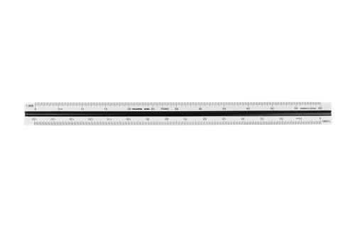 Pacific Arc Metric Scholastic Scale Ruler - 1:100, 1:200, 1:250, 1:300, 1:400, 1:500 Scale - Perfect for Architects, Engineers & Students - Ideal for Blueprint Reading, Technical Drawing & School Projects