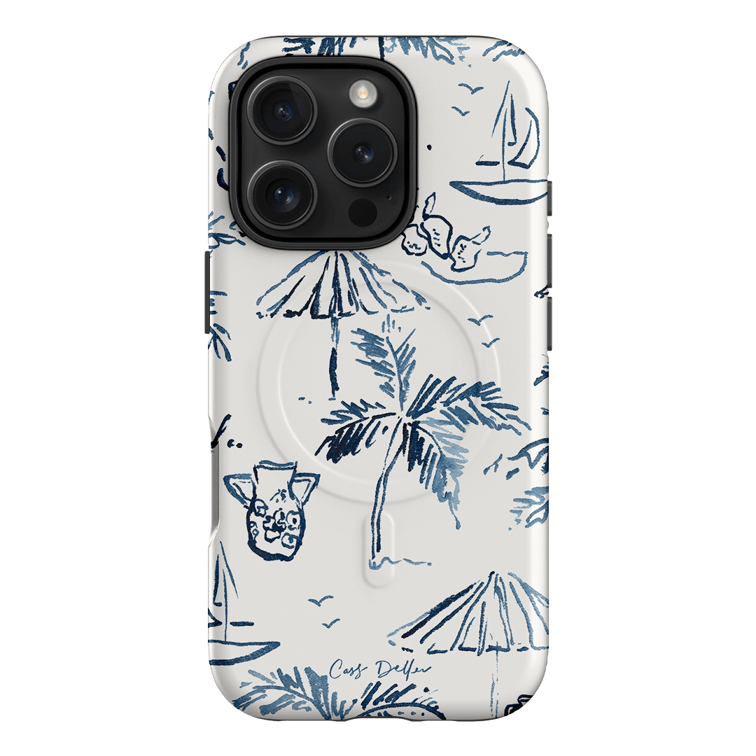 Premium Balmy Blue Shockproof Phone Case - Slim Protective Cover for iPhone & Android - Perfect for Outdoor, Travel & Daily Use