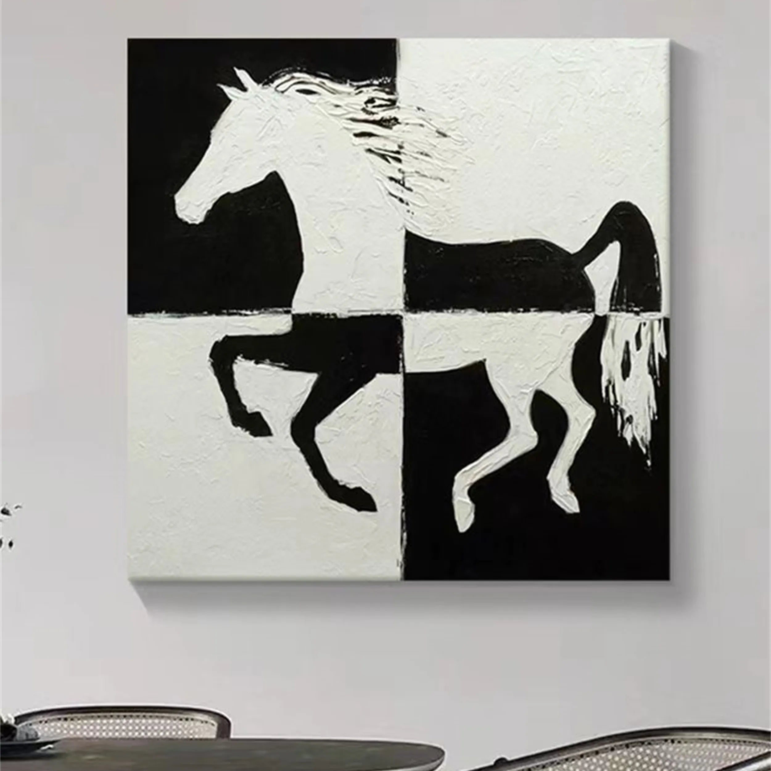 Animal Art Painting #AP031 - Handmade Wildlife Canvas Art for Home & Office Decor | Perfect for Living Room, Bedroom, or Gift