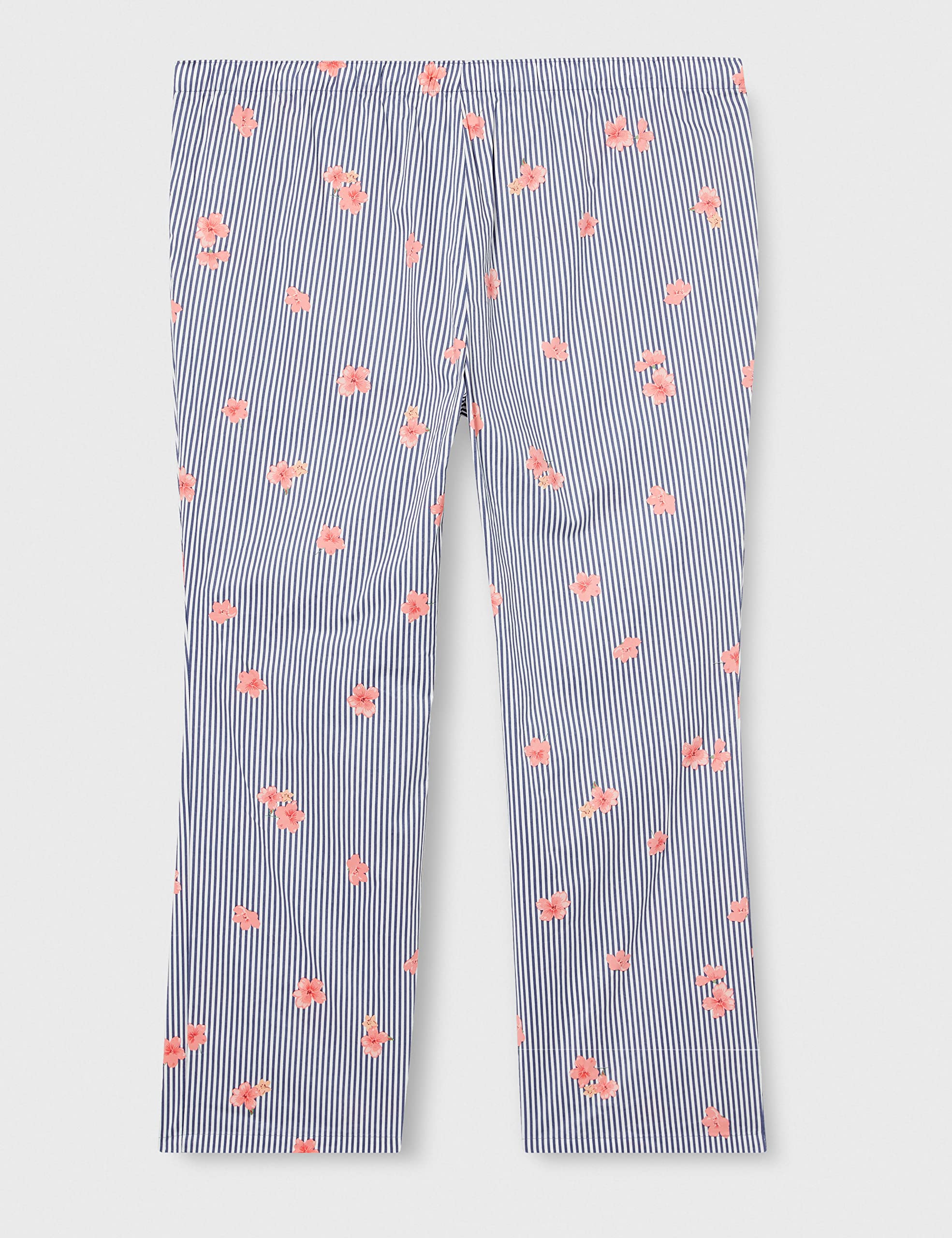 Amazon Essentials Women's Poplin Sleep Pants - Soft & Breathable Lounge Pajama Bottoms for Comfortable Nightwear, Relaxing at Home, and Travel
