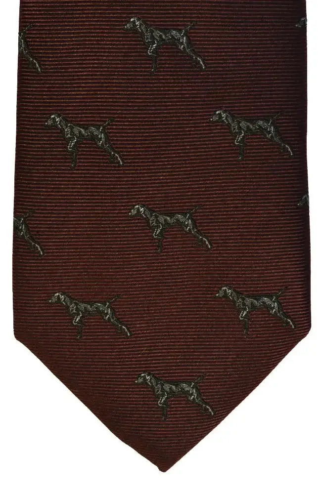 Premium LA Smith Country & Hobby Labrador Silk Neckties for Men - Elegant Formal Wear for Business, Weddings & Special Occasions