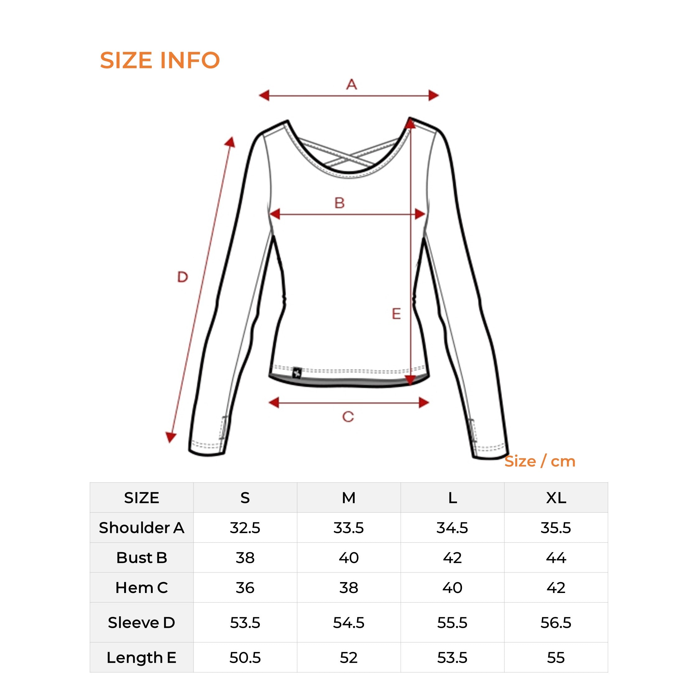 Inpad Back Cross Finger Hole Long Sleeve Shirt - Comfortable Stretchy Workout Top for Yoga, Running & Gym Training