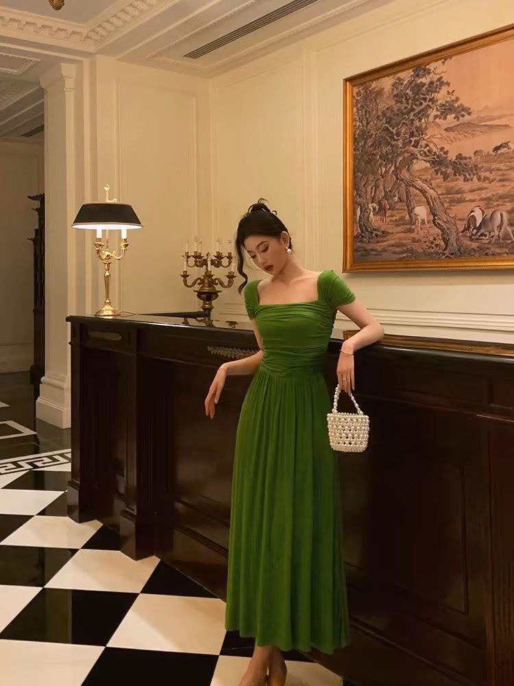 Elegant A-Line Green Prom Dress for Evening Party - J3293 | Perfect for Homecoming, Formal Dances & Special Occasions