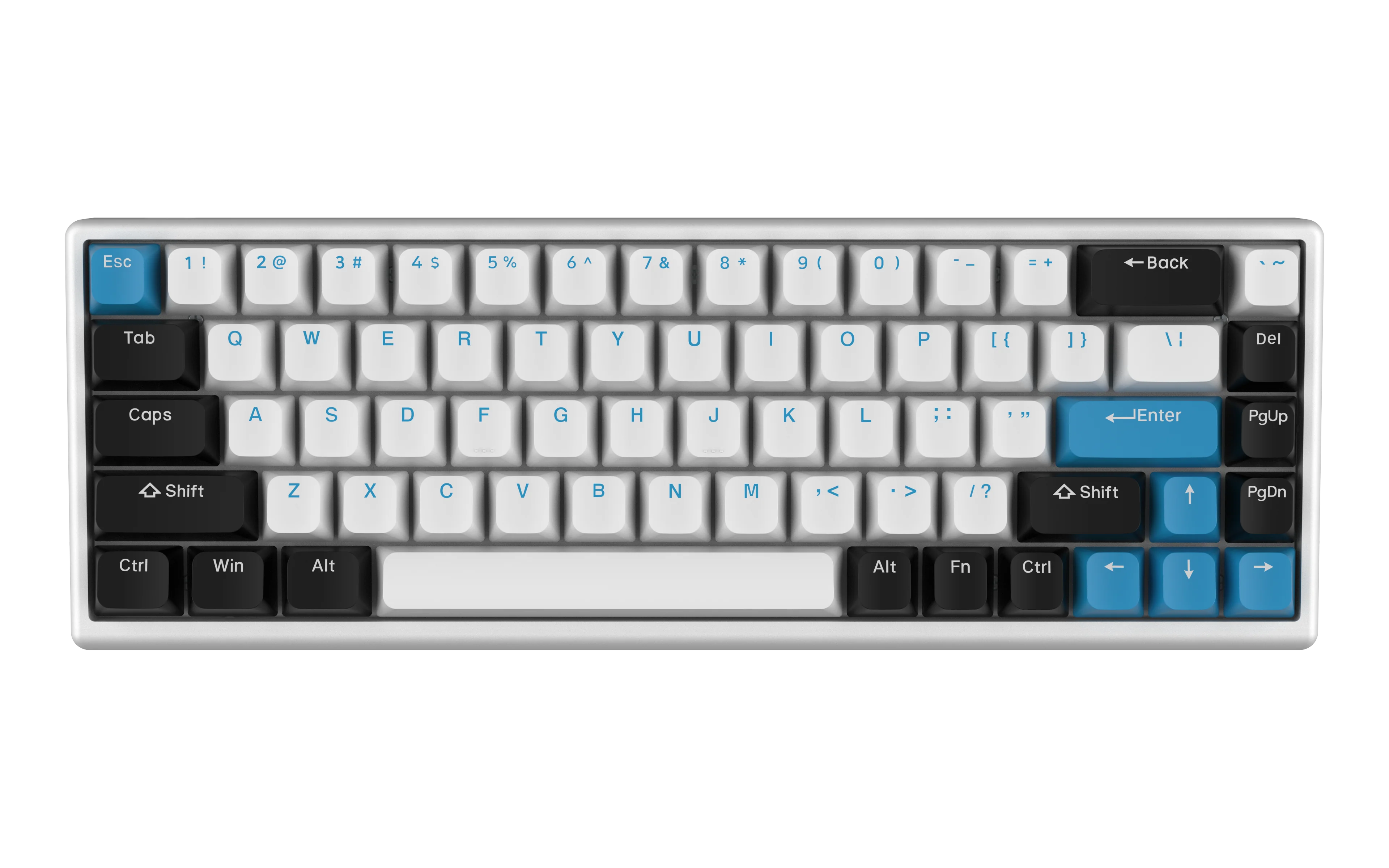 Arbiter Studio Polar 65 Hall Effect Magnetic Rapid Trigger Gaming Keyboard - Kumo Blue | Ultra-Responsive for Competitive Gaming & Typing
