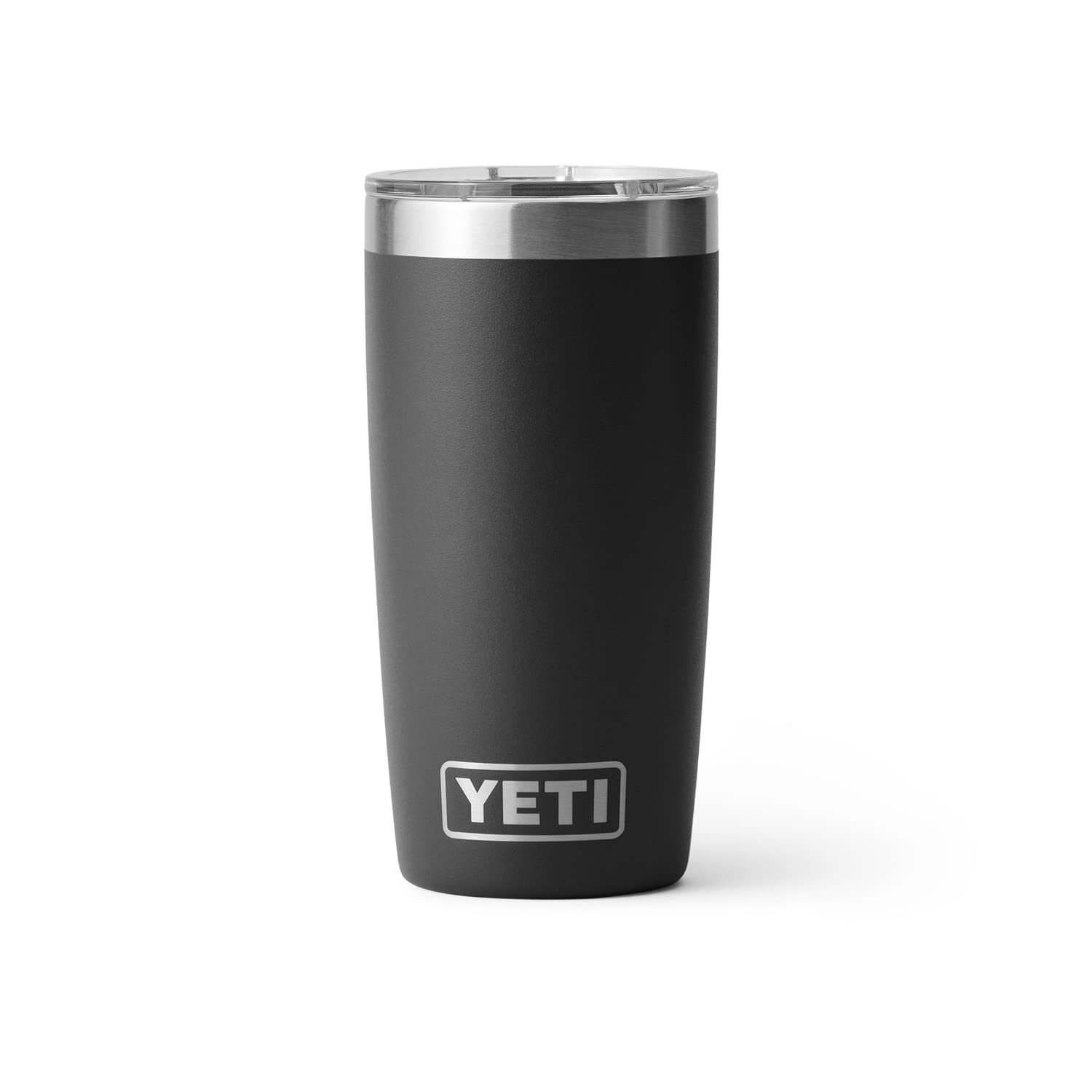 YETI Rambler 10 oz Stainless Steel Vacuum Insulated Tumbler with MagSlider Lid - Black - Keeps Drinks Hot/Cold for Hours - Perfect for Coffee, Hiking, Camping & Office Use