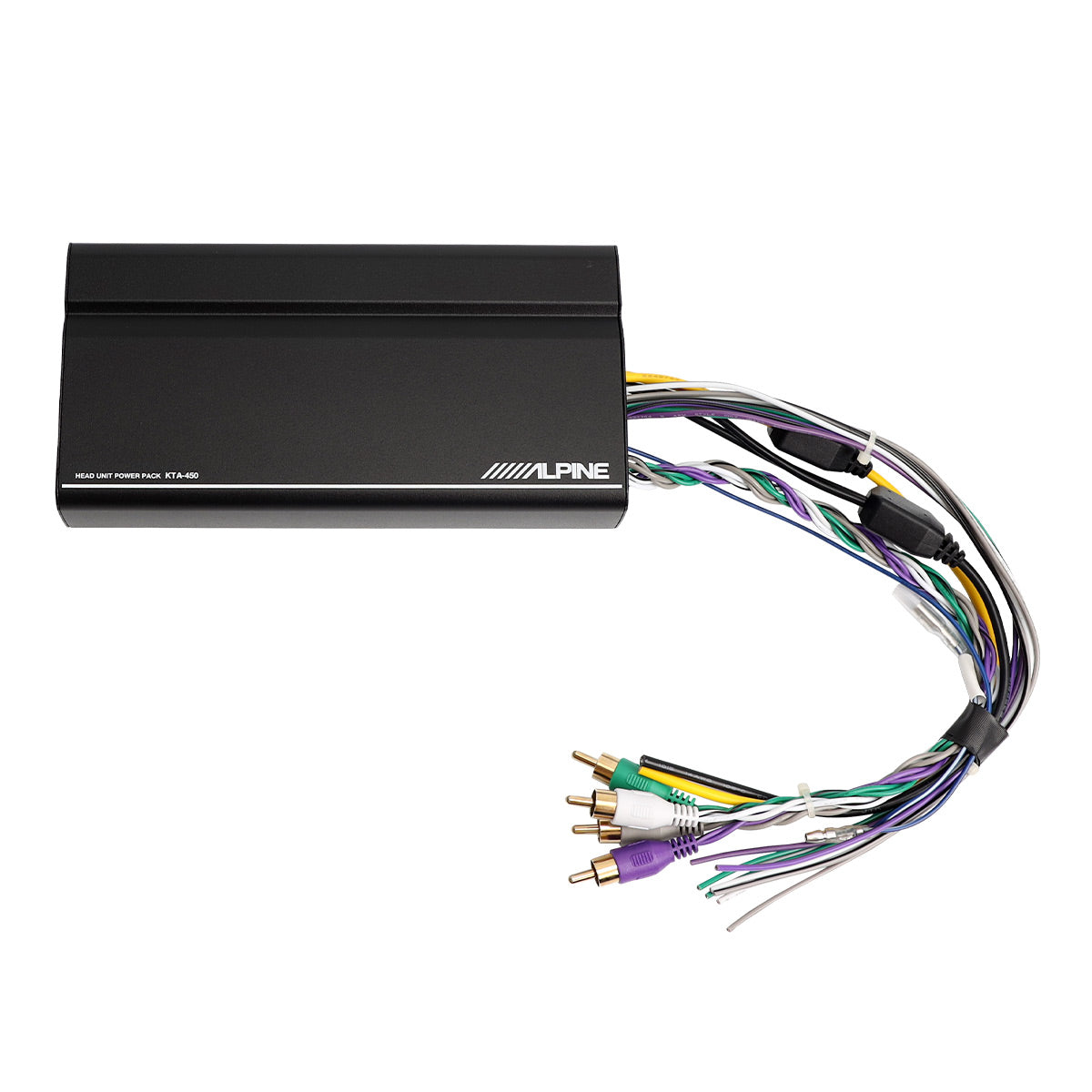 Alpine KTA-450 4-Channel Car Amplifier - High Power Audio System for Cars, Trucks & SUVs | Perfect for Upgrading Your Vehicle's Sound System