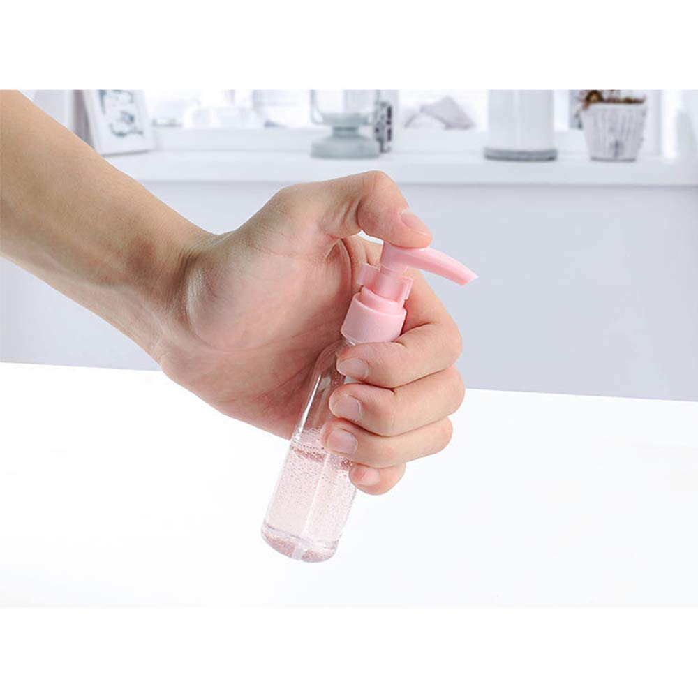 VIHAX 4-in-1 Refillable Travel Bottle Set - Leakproof Lotion Dispensers & Cosmetic Containers for Toiletries, Sanitizer, Shampoo | Perfect for Air Travel, Camping & Gym Essentials