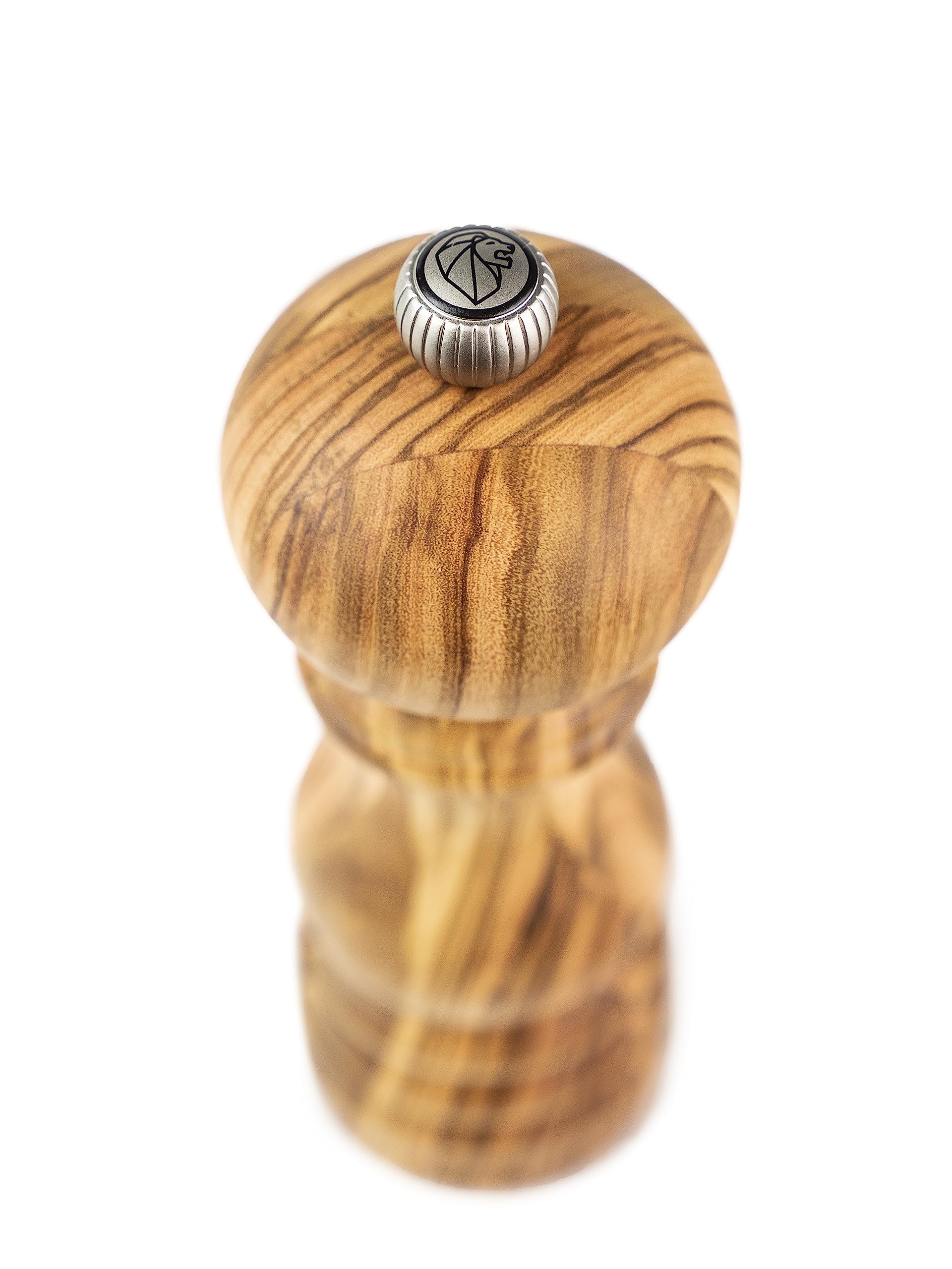 Peugeot Paris Manual Pepper Mill - Adjustable Ceramic Grinder - Natural Olive Wood - Perfect for Kitchen, Dining Table & Gourmet Cooking