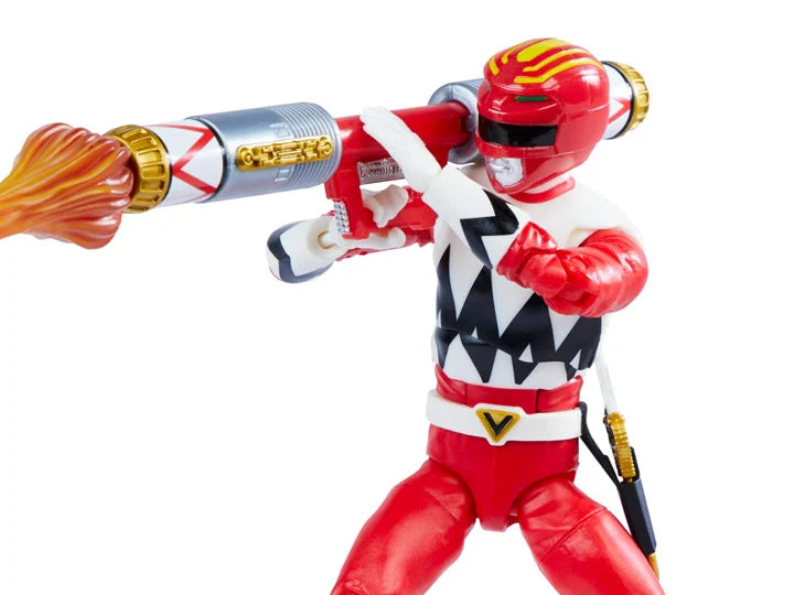 Power Rangers Lightning Collection Lost Galaxy Red Ranger Action Figure - Collectible Toy for Fans, Kids & Adults - Perfect for Display, Play & Gifting